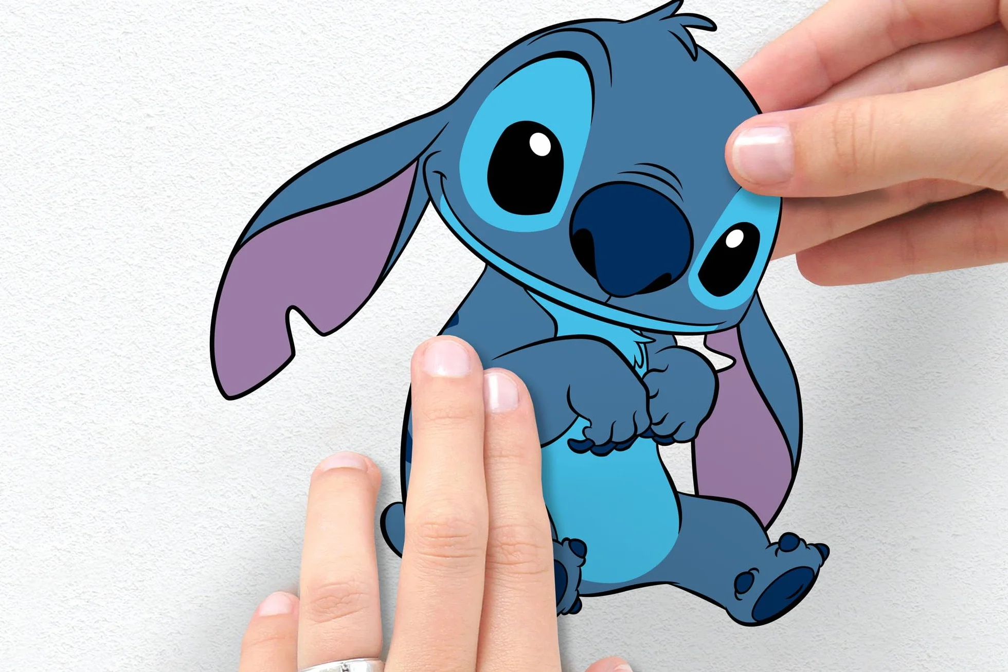 Disney Stickers Muraux 50x70 cm Bleu Violet Decoration Murale Chambre Enfant