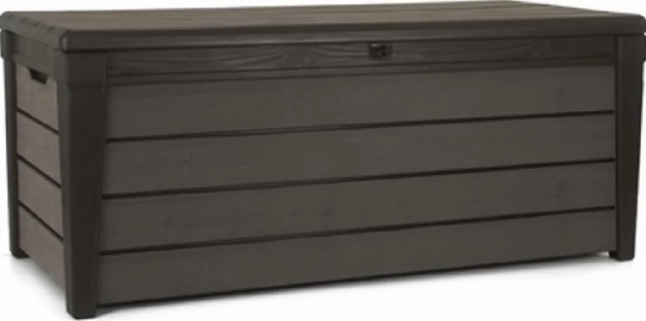 Keter Coffre extérieur Brushwood WLF 455 litres Marron