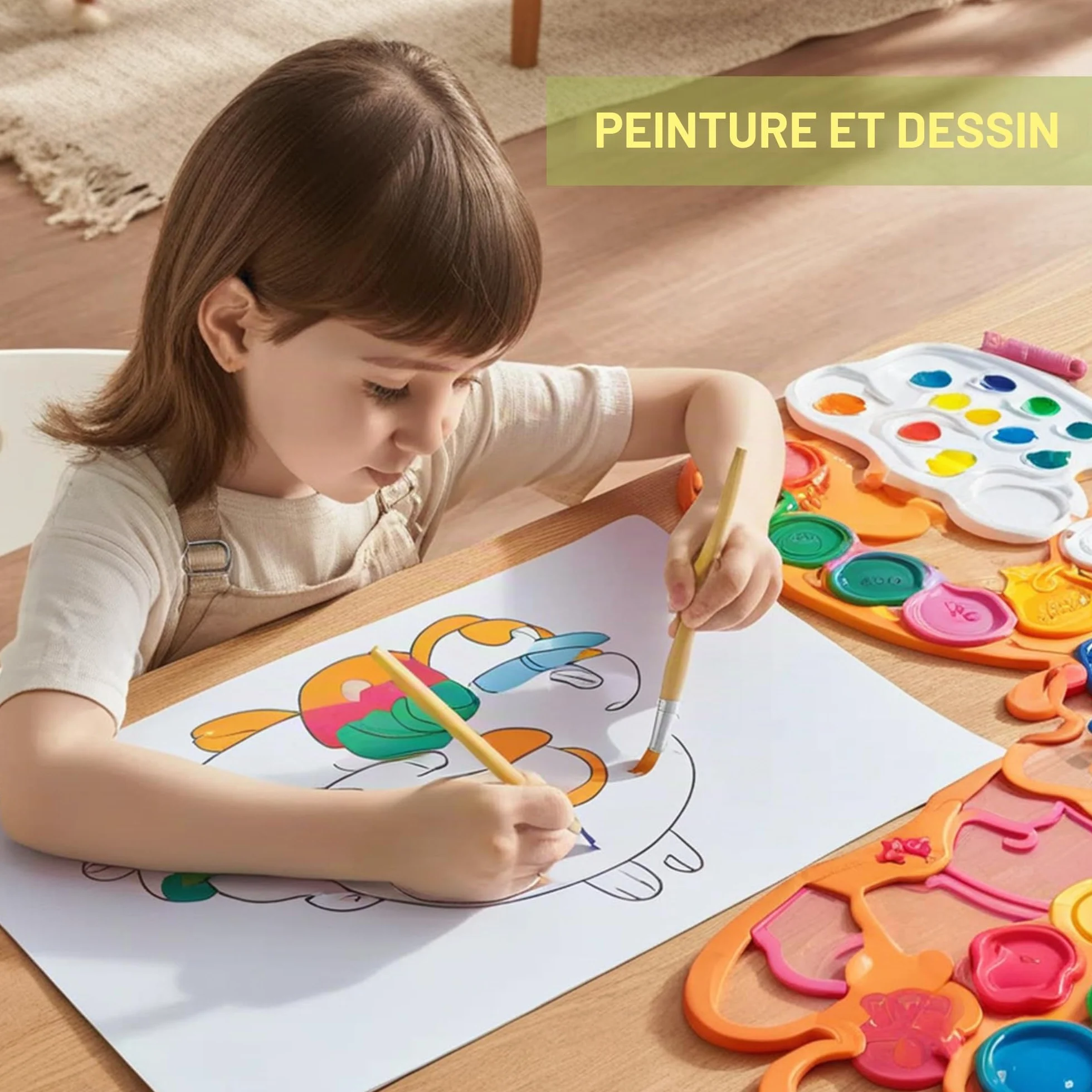 Papier Cartonné A4 Blanc 200 g/m² 75 Feuilles pour Imprimante