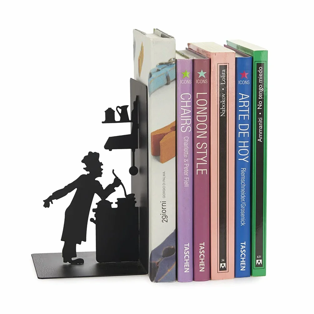 Balvi Le Chef Serre-Livres en métal pour Livres de Cuisine