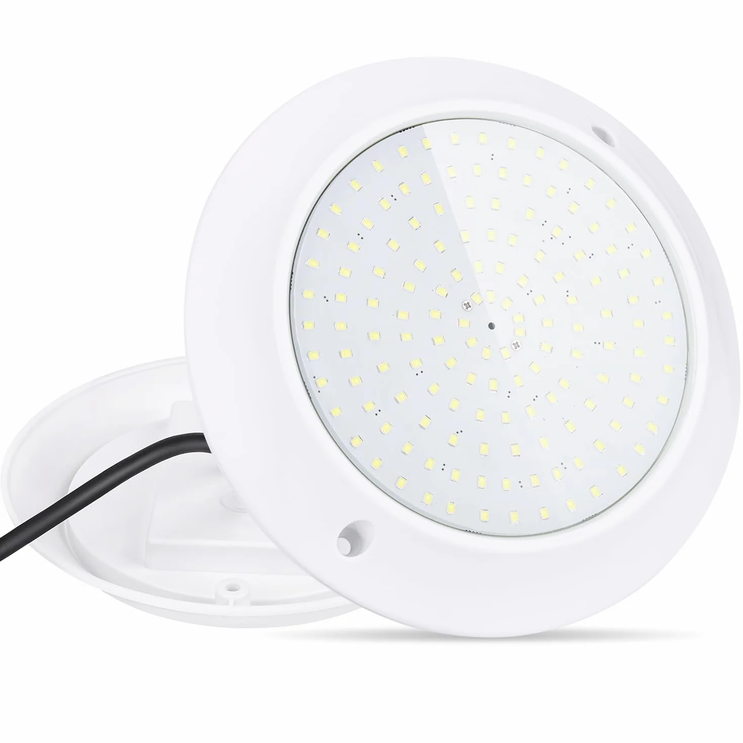 LED Projecteur de Piscine Par56 20W 6000K IP68 Ultra-Plat AC/DC 12V