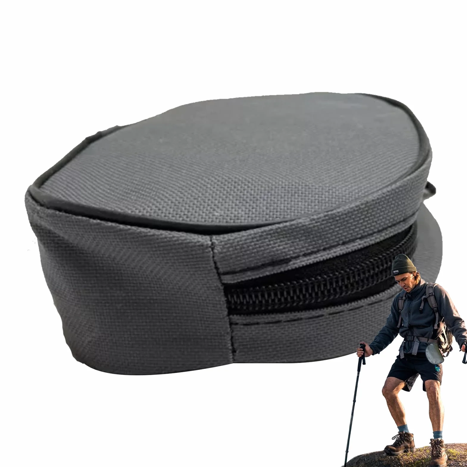 Étui pour crampons d'escalade sur glace : support en nylon renforcé, sangle réglable, capacité de protection et utilisation, stockage de matériel longue durée | de sécurité ara ave