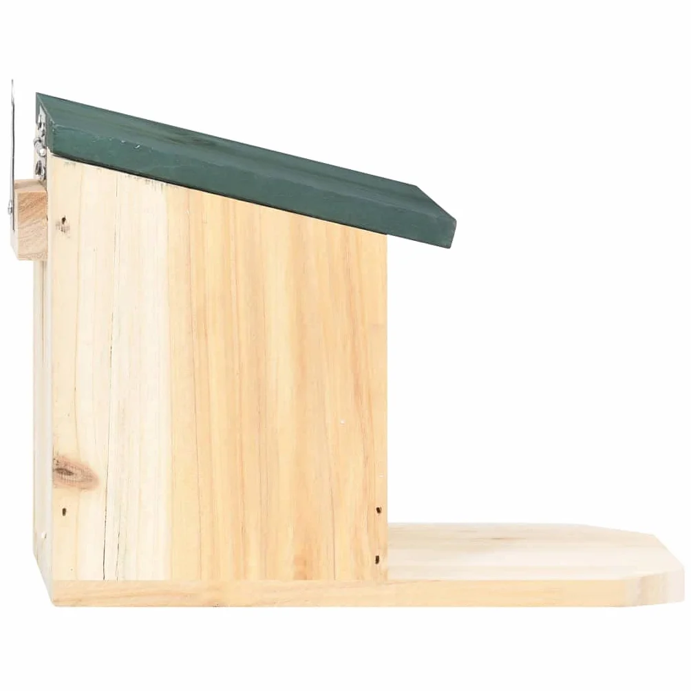 Nichoir pour écureuil Extérieur Lot de 4 en Bois de Sapin