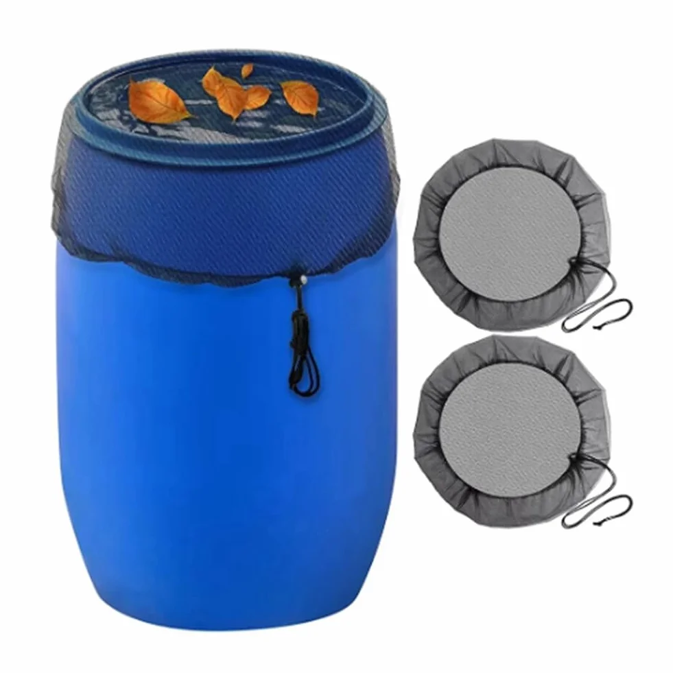 Couvercle de Protection pour Baril de Pluie 60 cm Filet de Protection