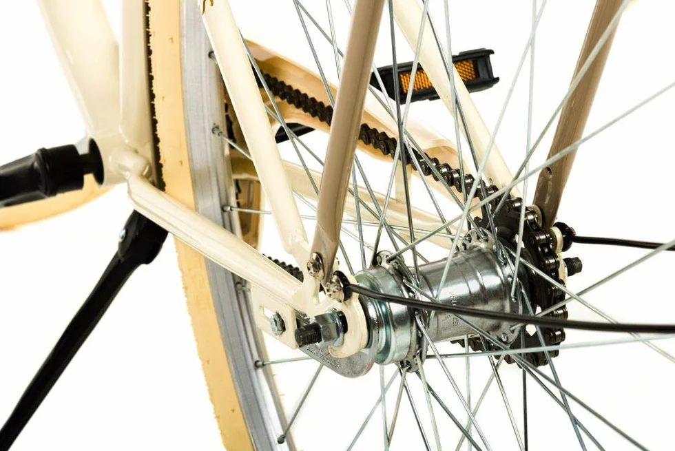 MILORD Vélo Confort Brun 28 Pouces 1 Vitesse Panier Porte-Bagages arrière