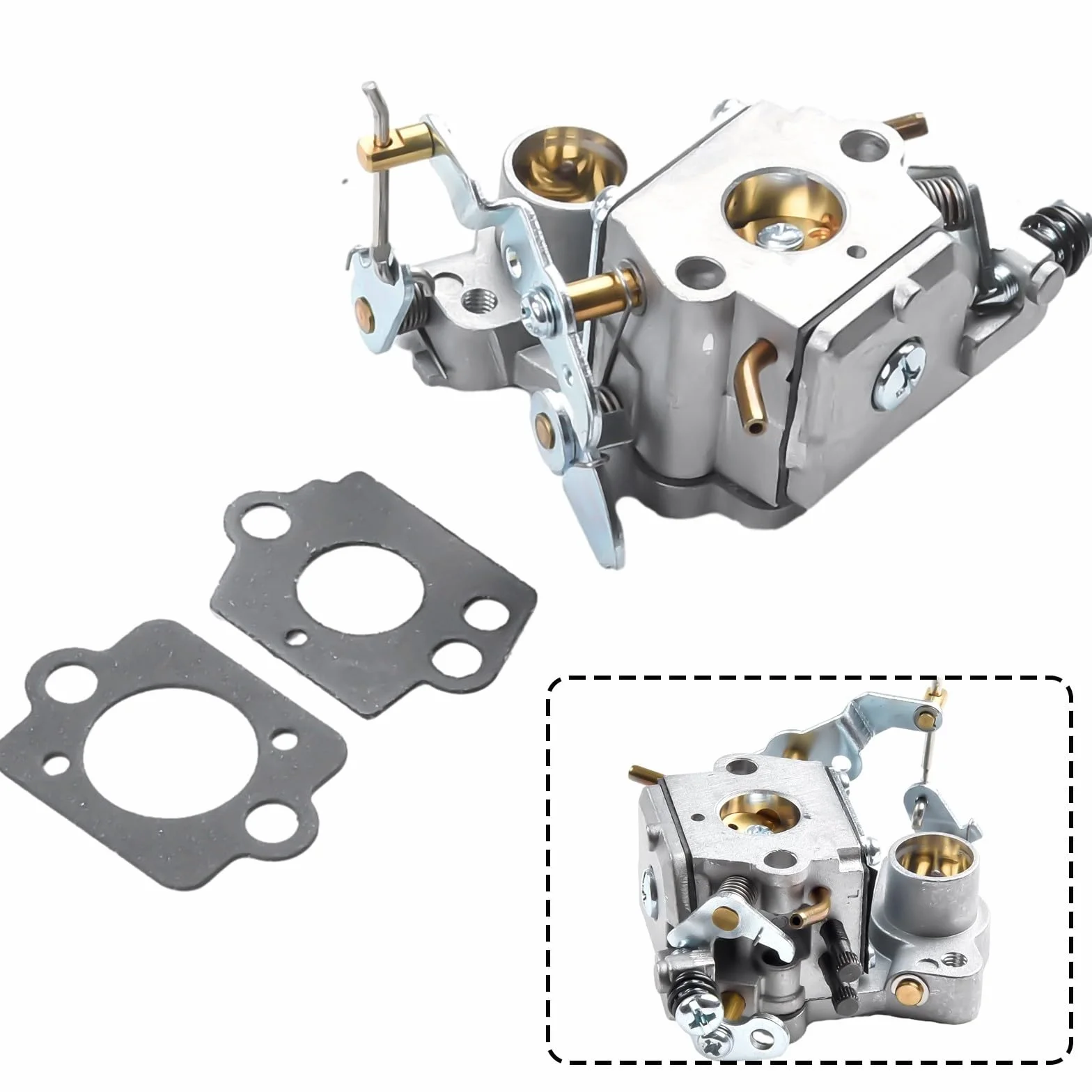 Zama W-26 Carburateur de rechange pour tronçonneuse McCulloch 738 740 838 842 CS330 CS360 CS370 CS400 CS420T