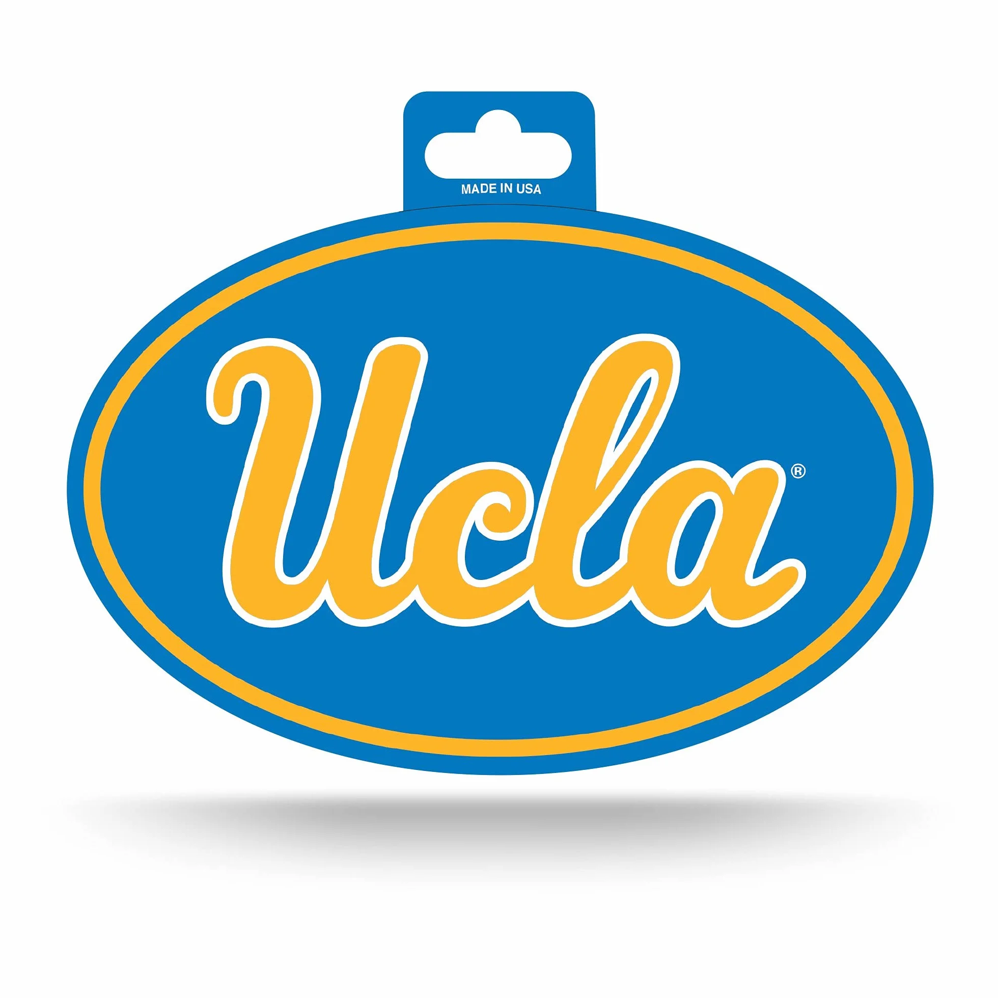 Rico Industries NCAA UCLA Bruins Color Team Logo Autocollant ovale