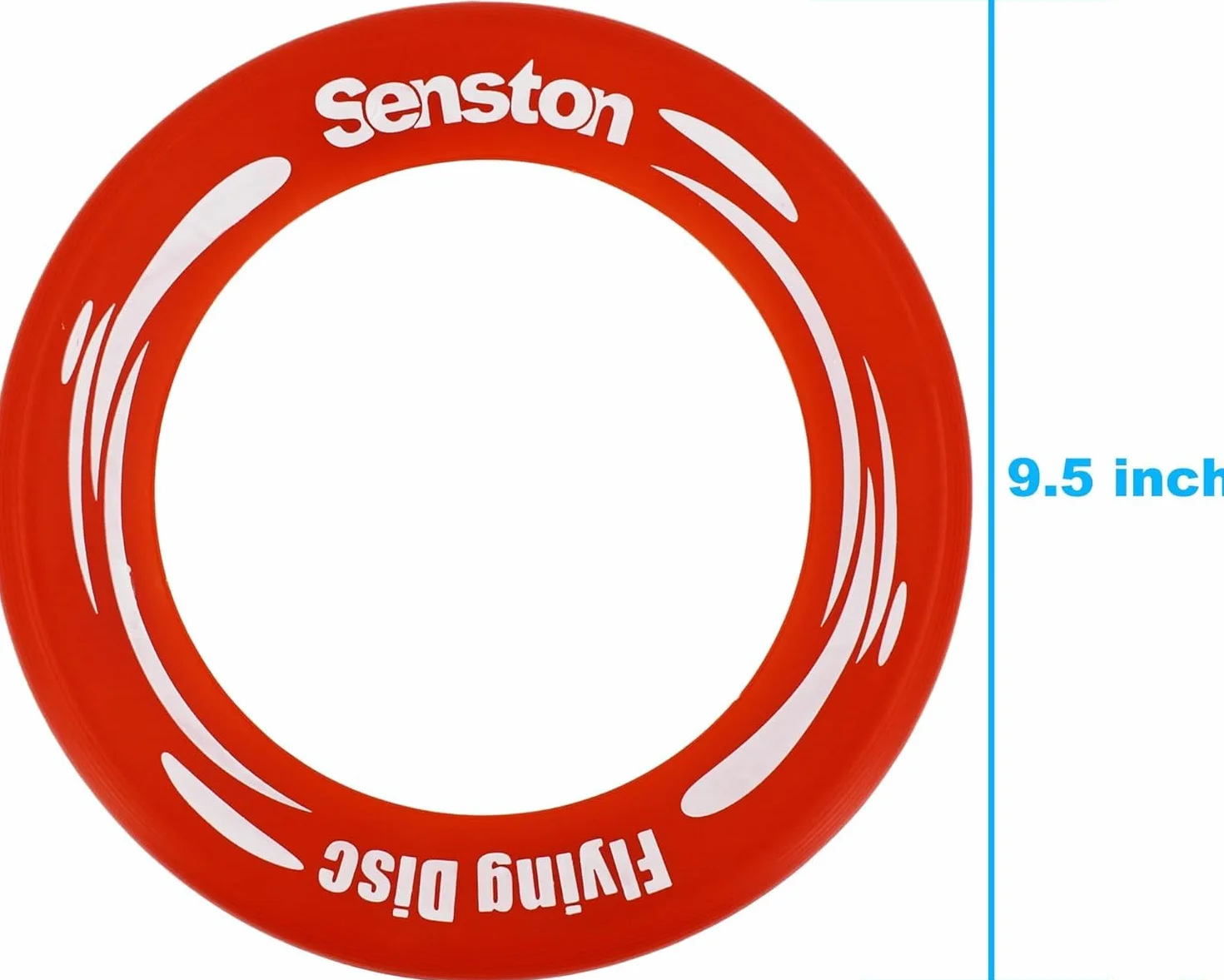 Senston Disque Volant 3 Pièces, Ring Disque 11 Pouces pour Les Niveaux de Joueurs, Sport de Disque pour la Piscine, la Plage et l'arrière-Cour