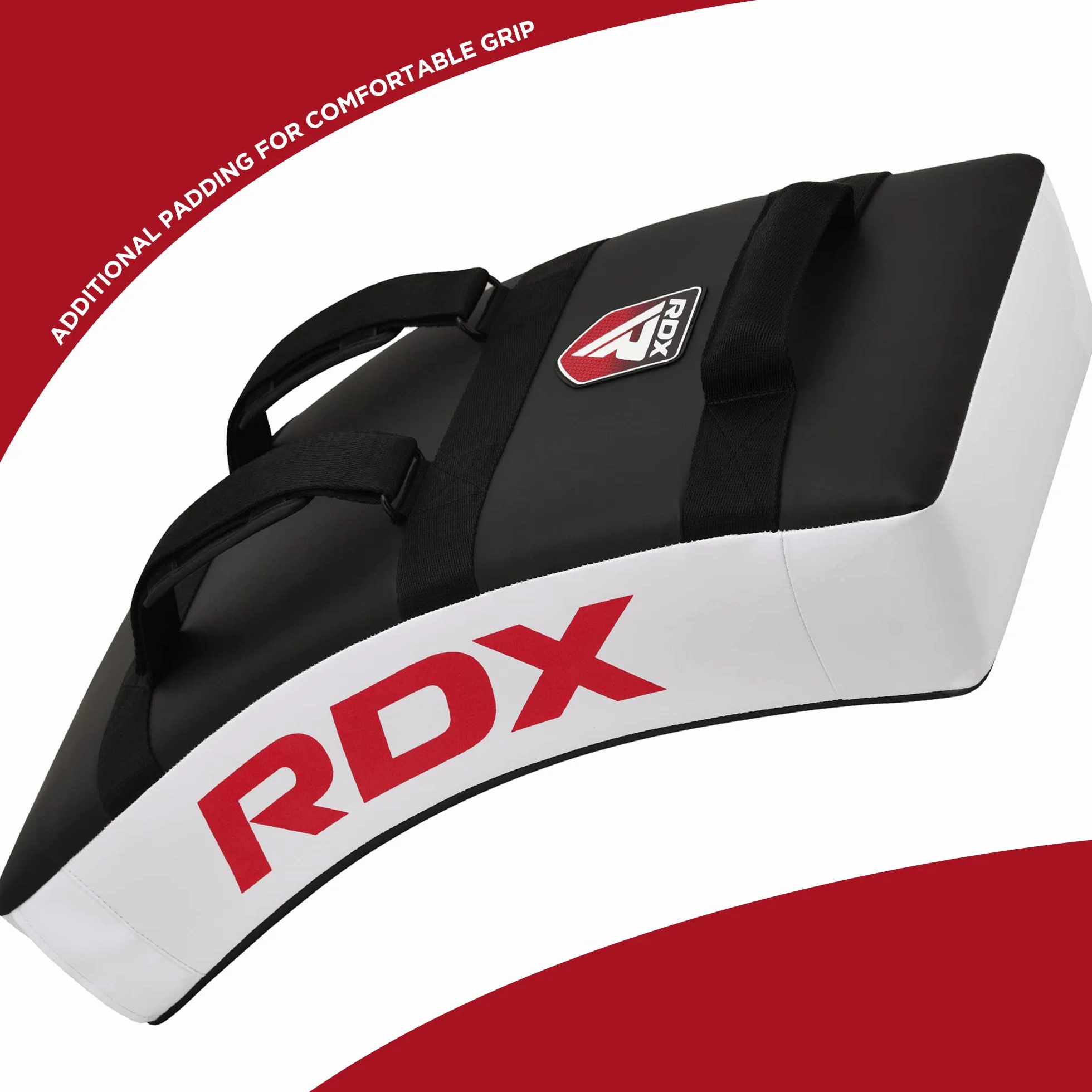 RDX Bouclier Frappe Pattes d'ours Boxe Thai Bouclier Courbe Coup Entraînement Paos Frappe Cible (Le Paquet Contient Une Seule Pièce)