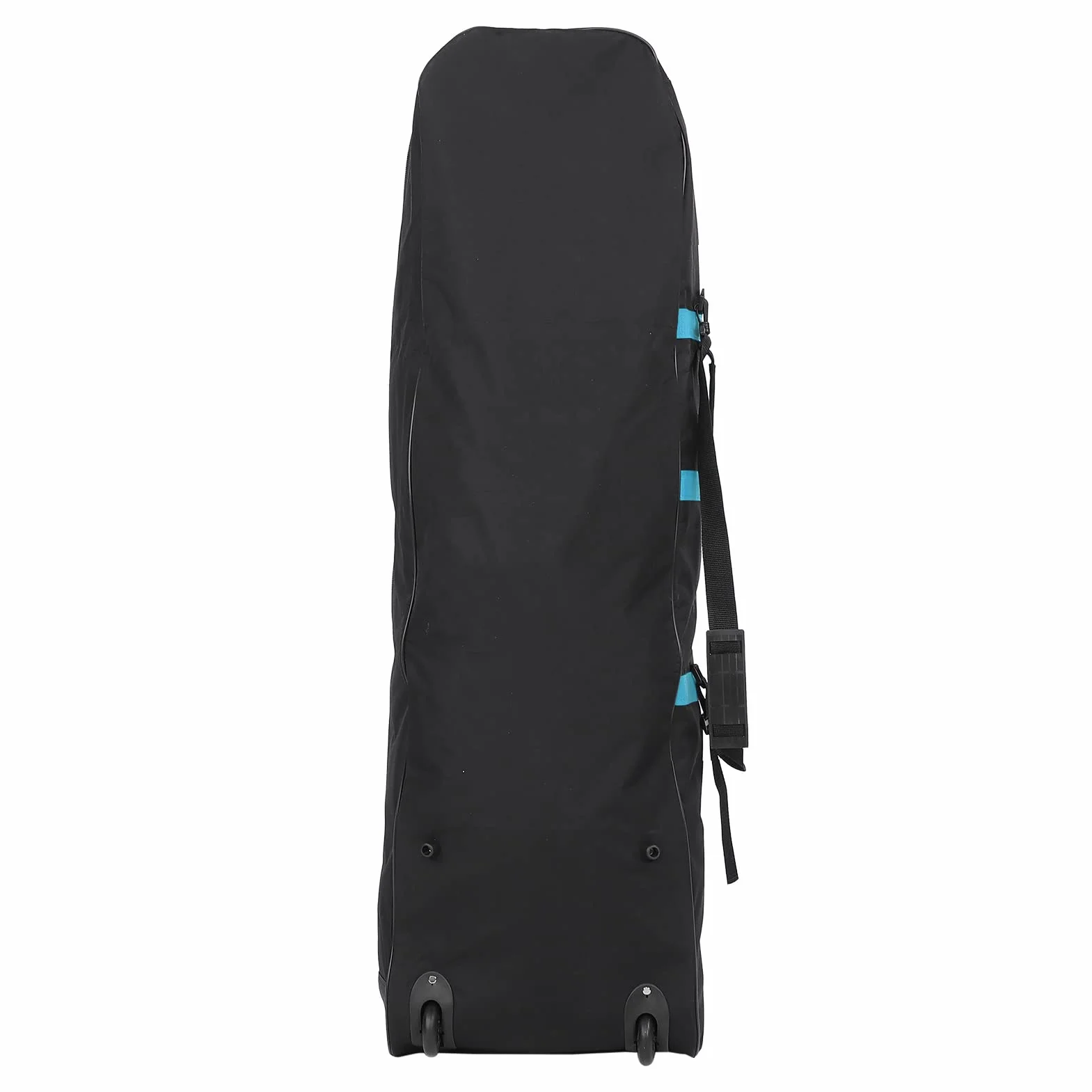 Asixxsix Sac de Voyage de, étui de Voyage de Oxford 600D avec roulettes, Sac D'aviation de Pliable, Housse de Club de avec Double Fermeture éclair, Sac de Transport pour Club de(Bleu)