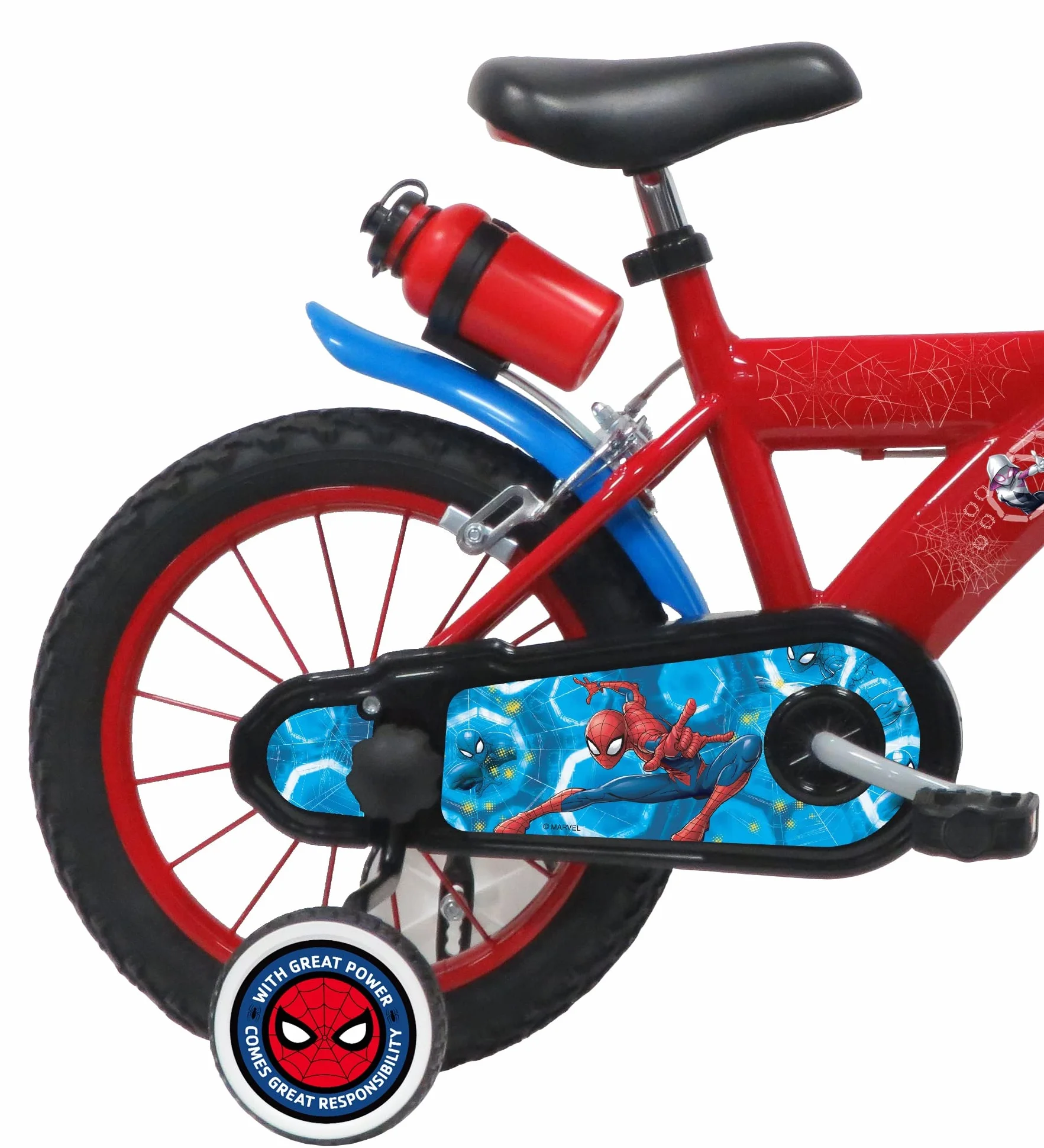 Vélo Enfant Garçon 14'' Spiderman/Marvel