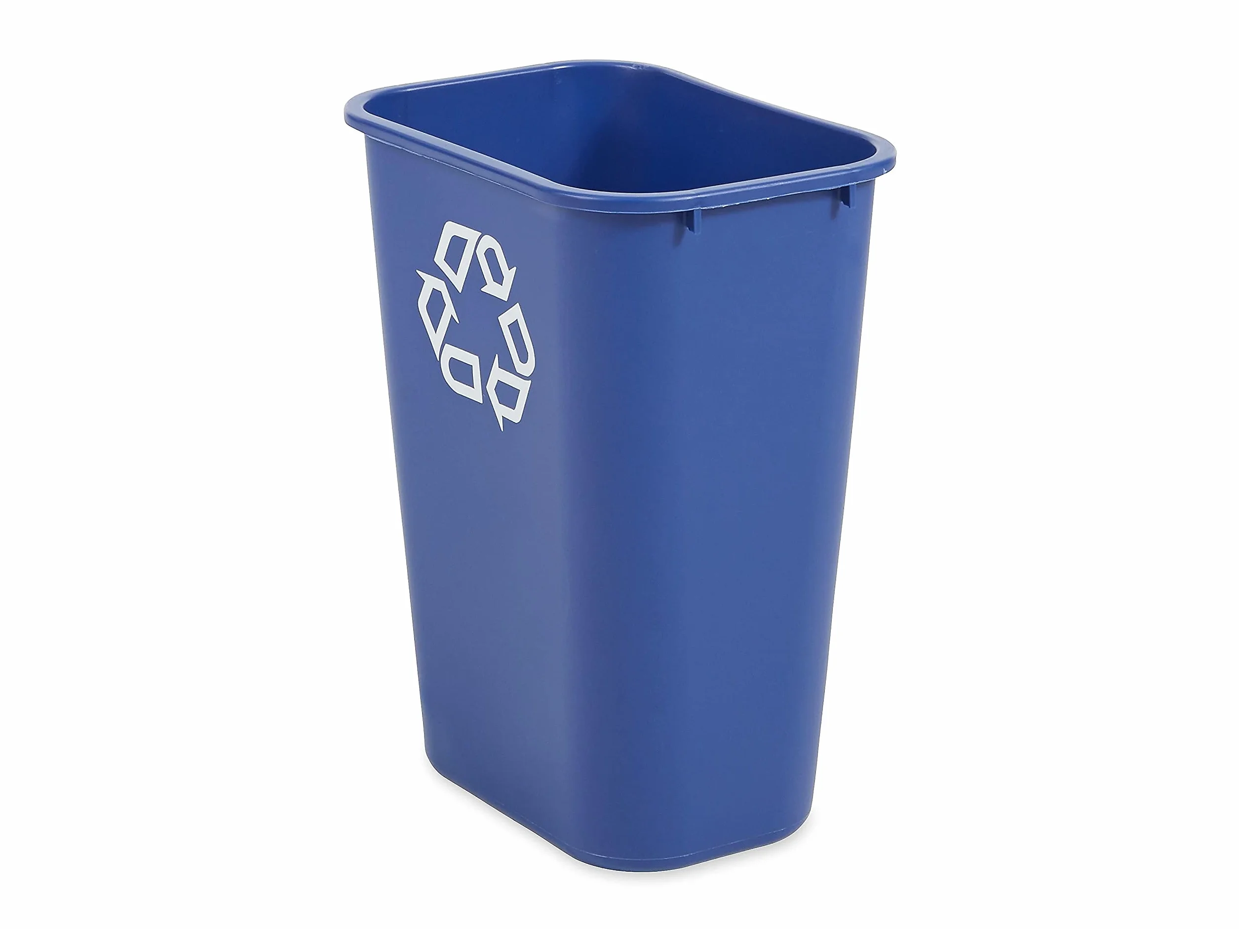 Rubbermaid Commercial Products Couvercle en Polypropylène Untouchable pour Poubelle de Taille Moyenne, Noir, Paquet de 6