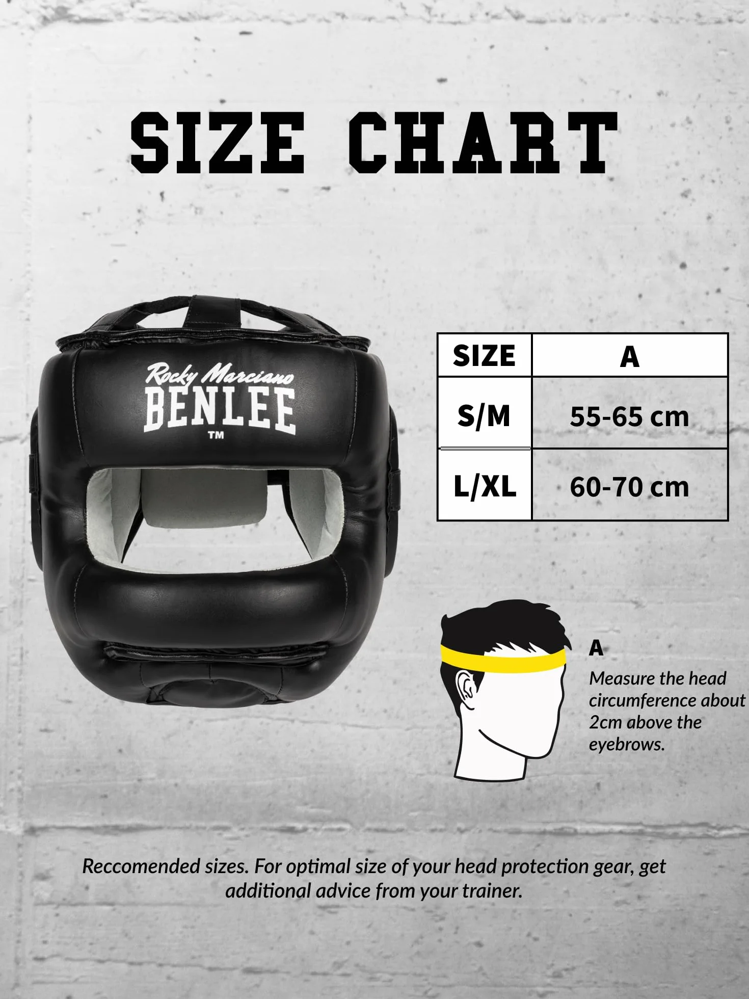 BenLee Head Guard Faux Leather Facesaver, Couleur:Black, Taille:L/XL