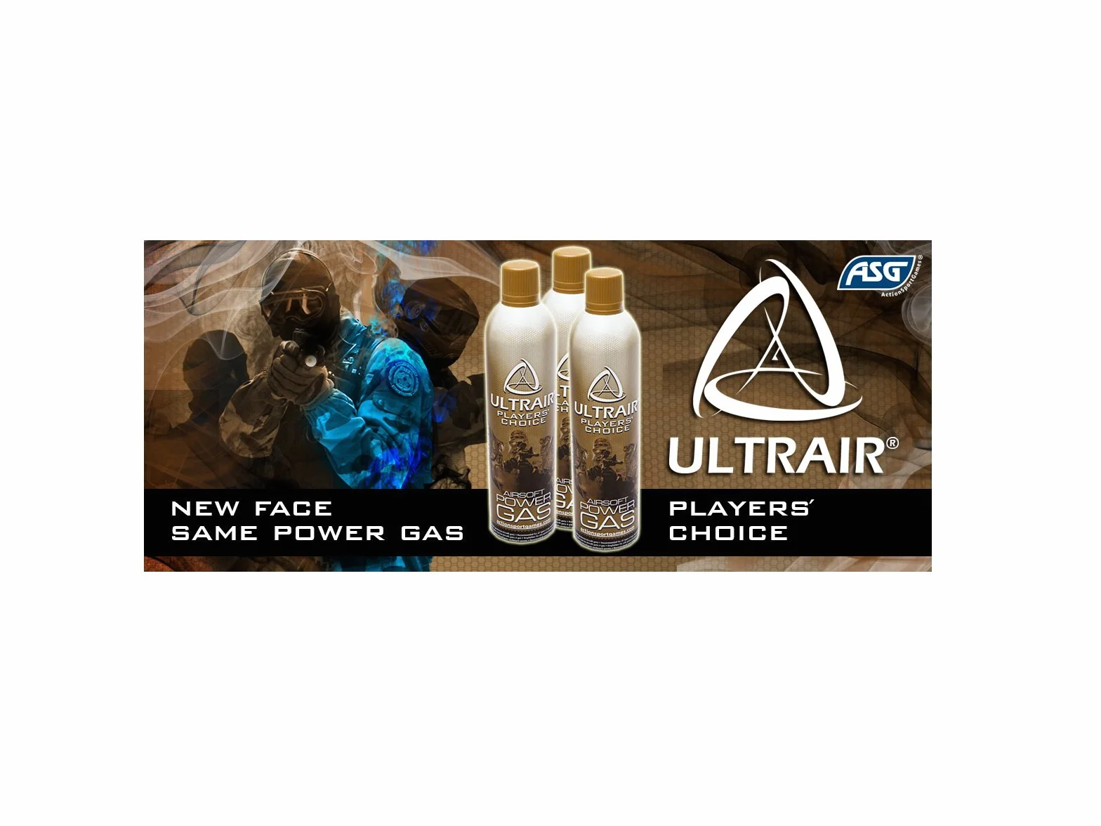 ASG Bouteille Gaz Airsoft Ultrair Power 570ml
