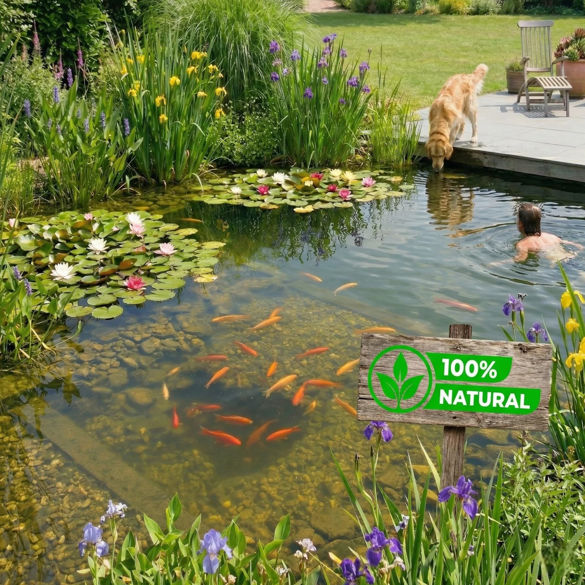 Élodée Elodea Densa Set de 5 Plante Oxygénante pour Bassin Aquarium