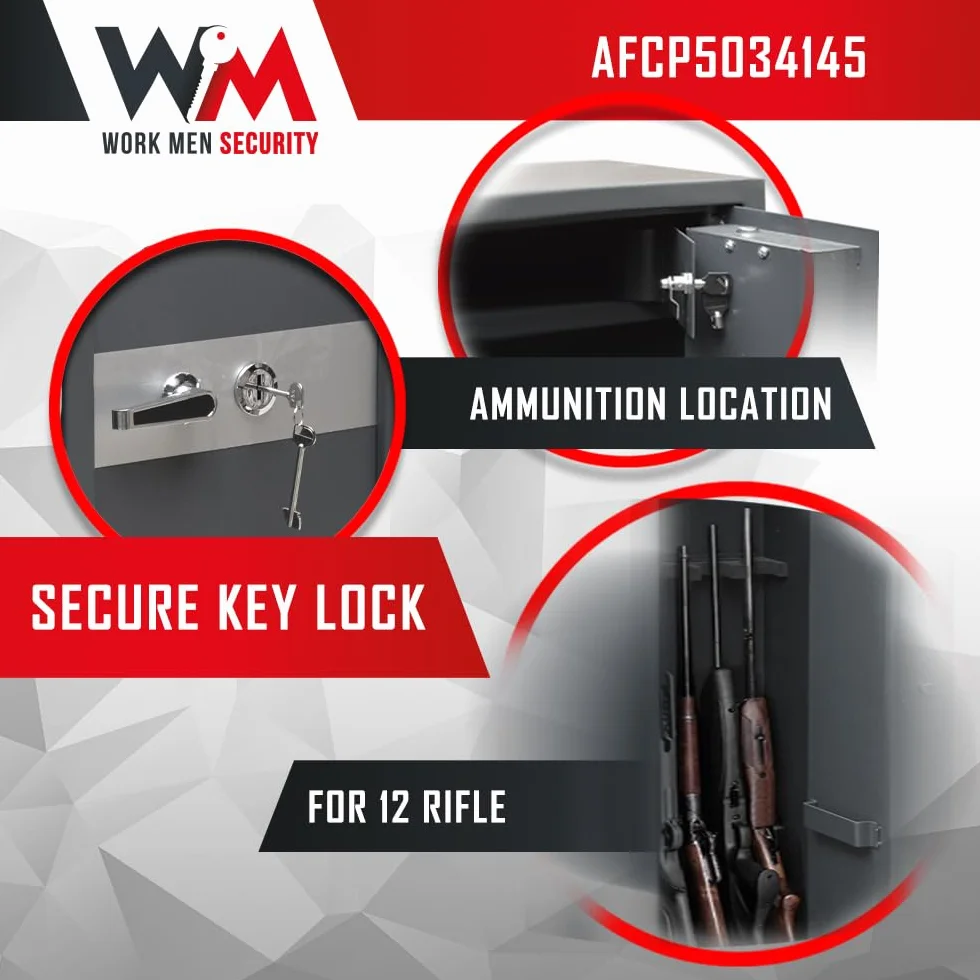 ARMOIRE A FUSIL A CLE
