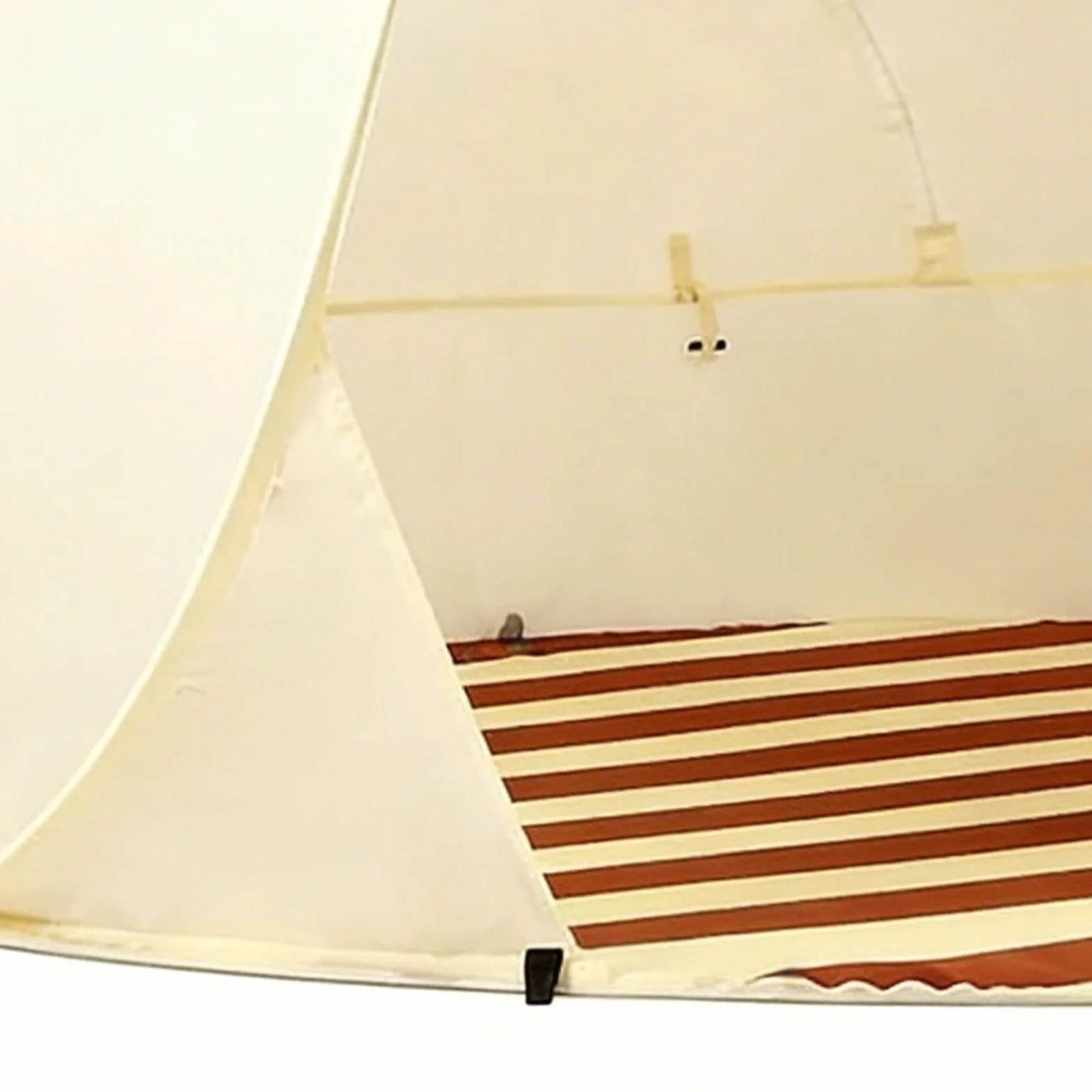 Tente De Plage Pop-up pour 3-4 Personnes, Abri De Plage Anti-UV UPF 50+, Tente De Plages Bébé avec Fenêtres en Filet, Coupe-Vent Semi-Ouvert Portable pour La Plages Et Le Jardin