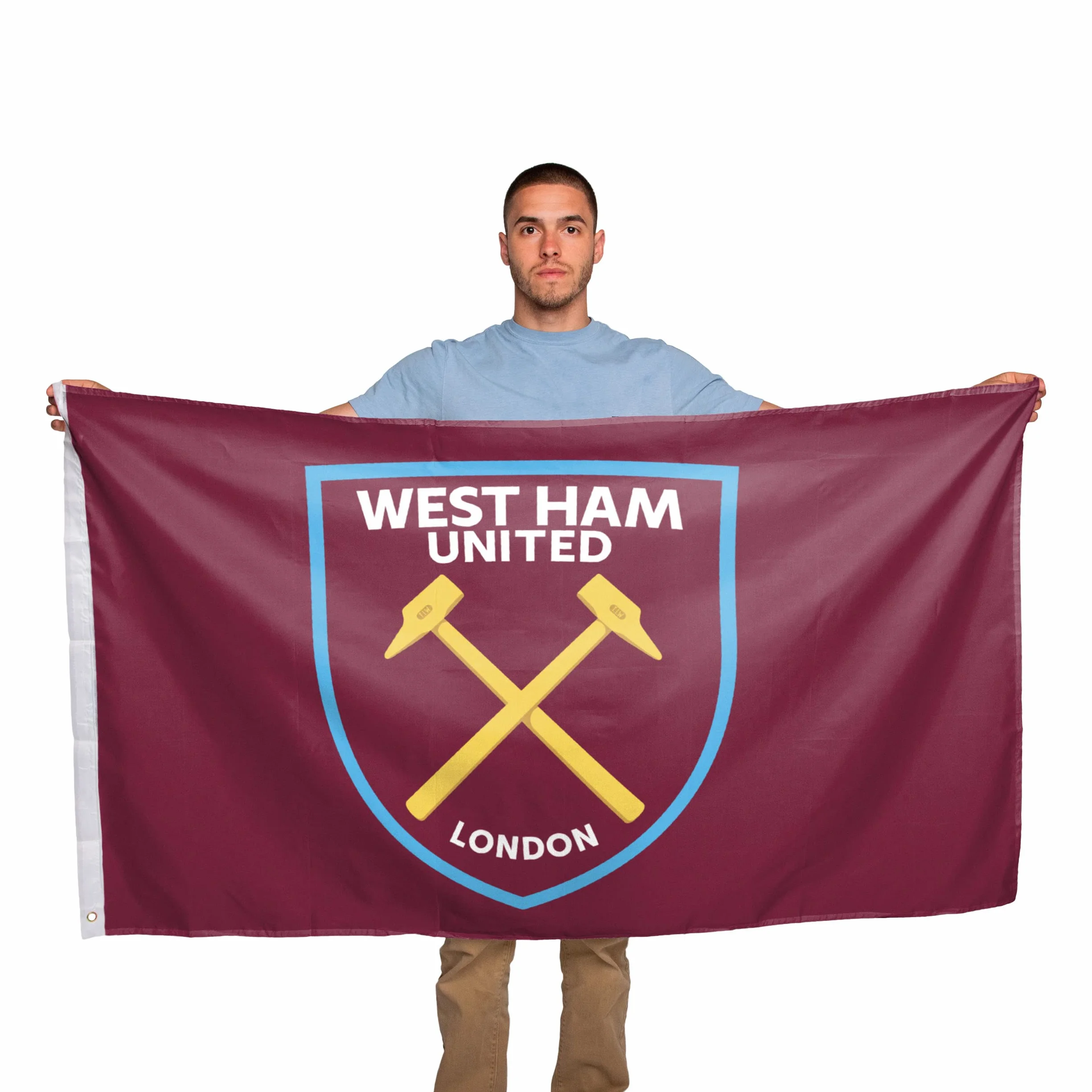 Liverpool FC Unisexe – Drapeau Adulte FC Liverpool YNWA Fahne 90 x 150 cm, Rouge, M