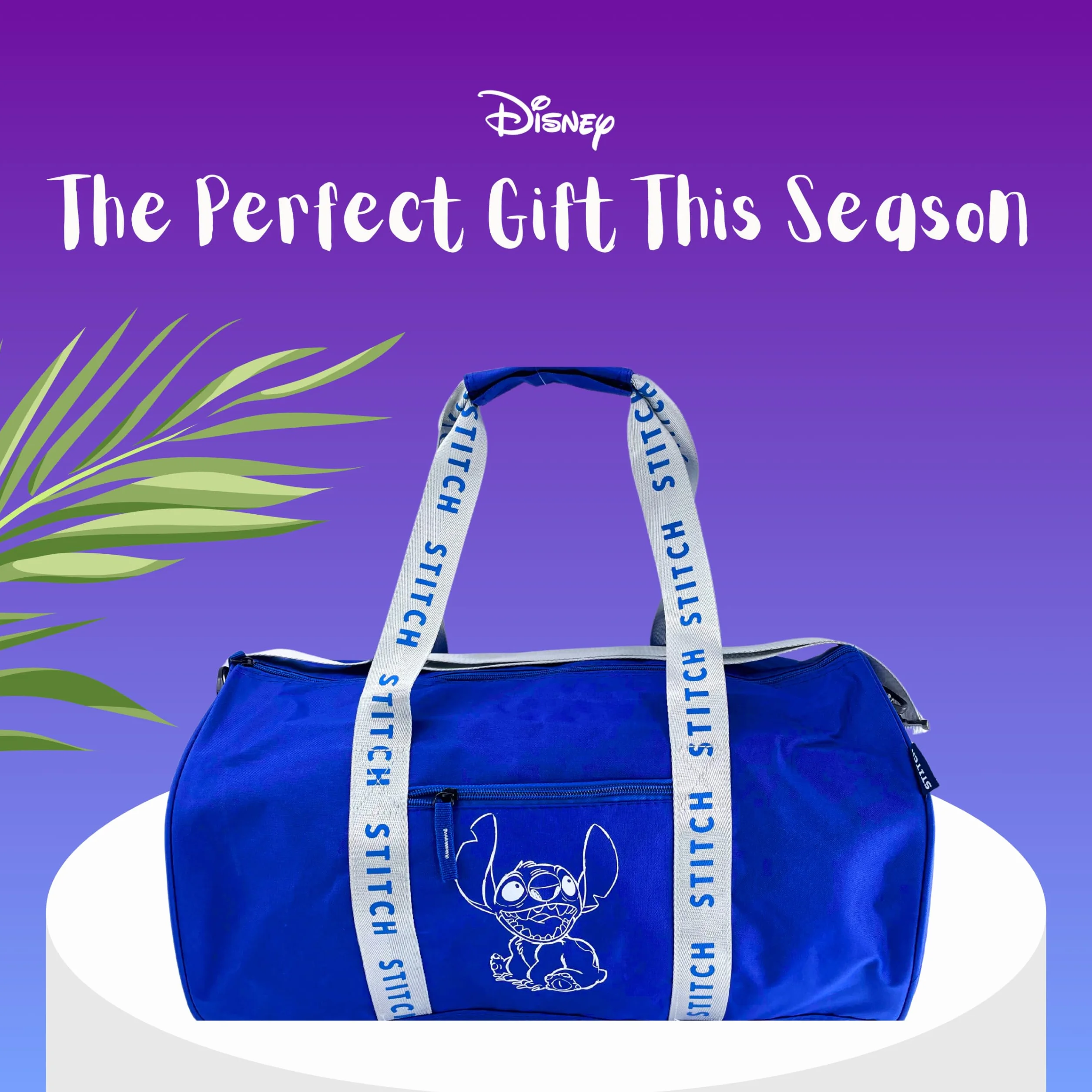 Disney Stitch Sac de Sport pour Adolescents, Sac à Bagages pour Enfants, Accessoires de Couture, Cadeau pour Filles