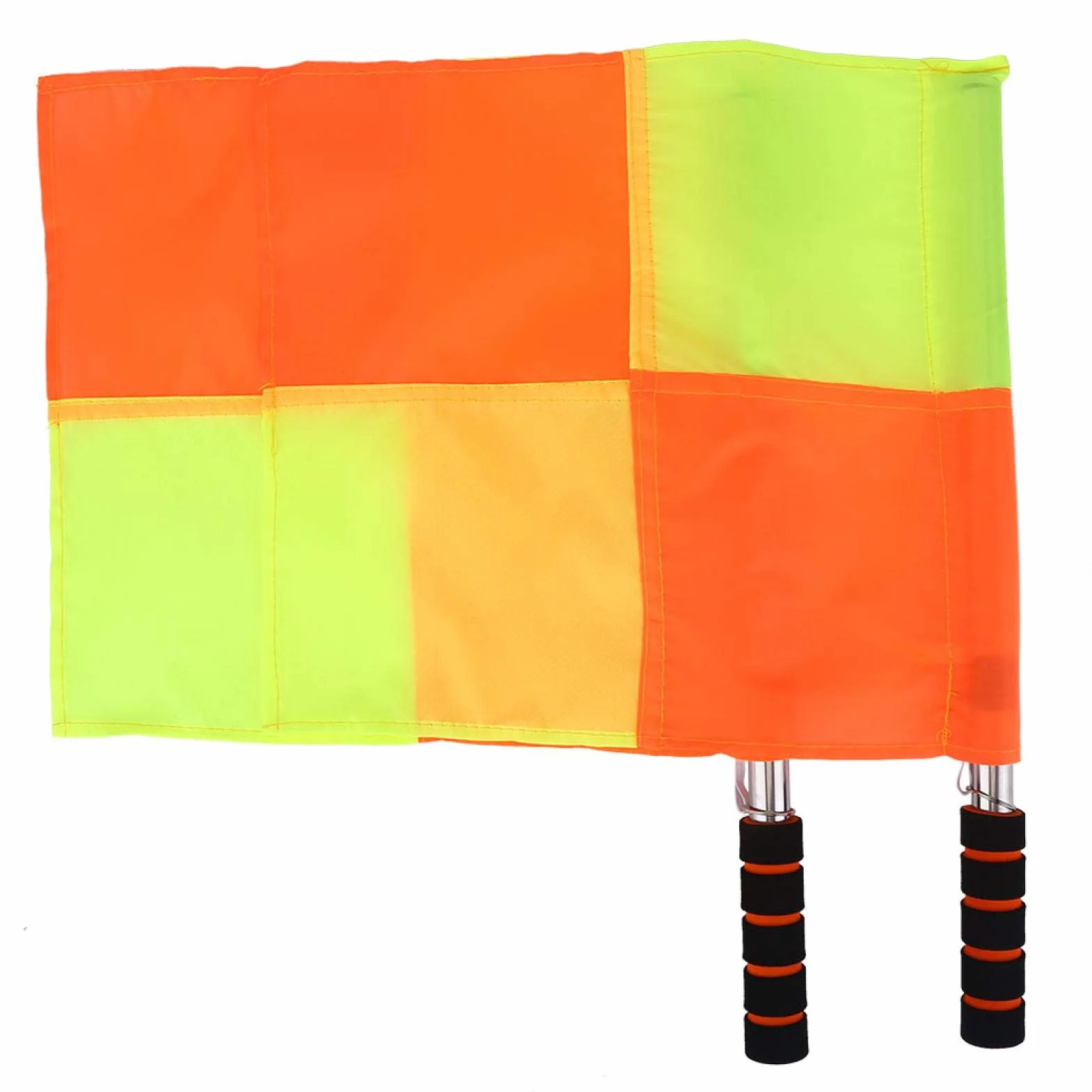 Voluxe Drapeau d'arbitre de Football, matériaux de Haute qualité Drapeau de Juge de Ligne Facile et Pratique Durable pour Amateur pour Les Amateurs de Plein air