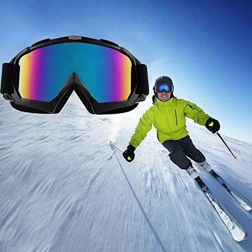 Lunettes De Protection De Yeux Visage Masque Pour Sport De Plein Air Anti-UV Coupe-vent Anti-sable Anti-poussière Pour Activités Extérieures Goggles
