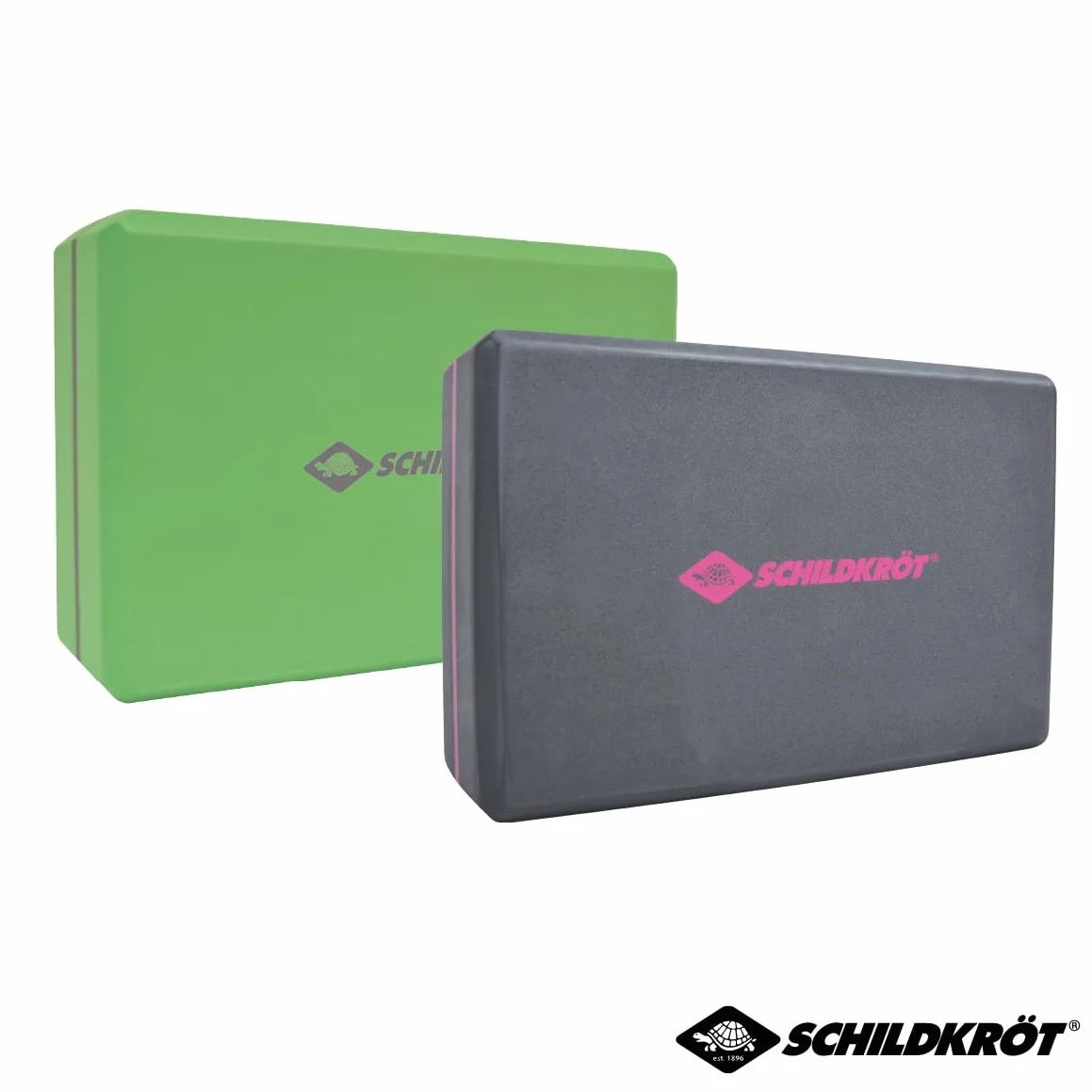 Schildkröt Yoga block, pilates block, yoga block, meditation, stretching aid, non-slip and soft hard foam