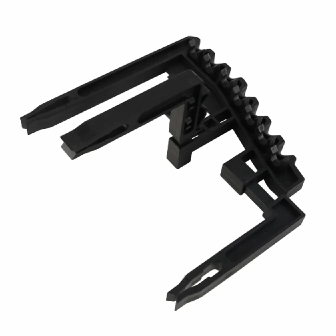 Organisateurs de clubs de golf Supports de tiges Golf 9 Iron Club Holders Divider ABS Shafts Holder Stacker s'adapte à toutes les tailles de sacs Organisateur Blk