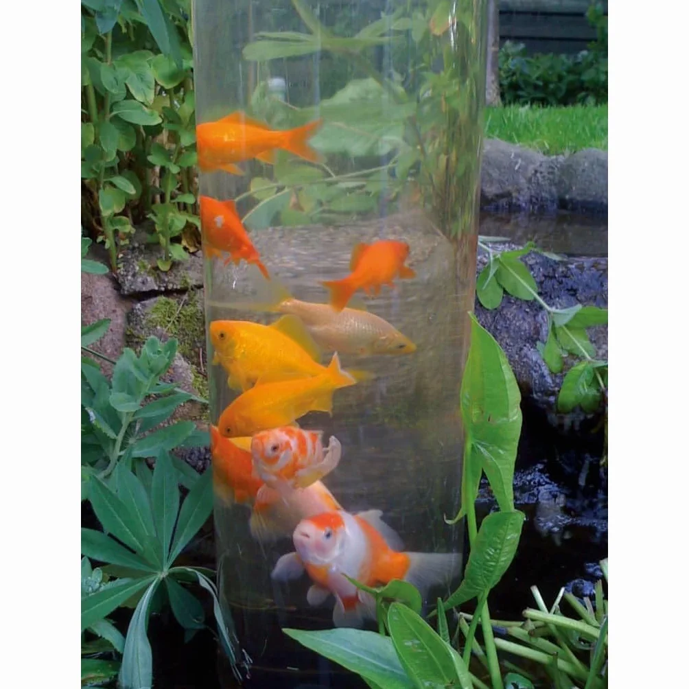 Ubbink Tour à poisson 66 cm acrylique Décoration bassin étang de jardin