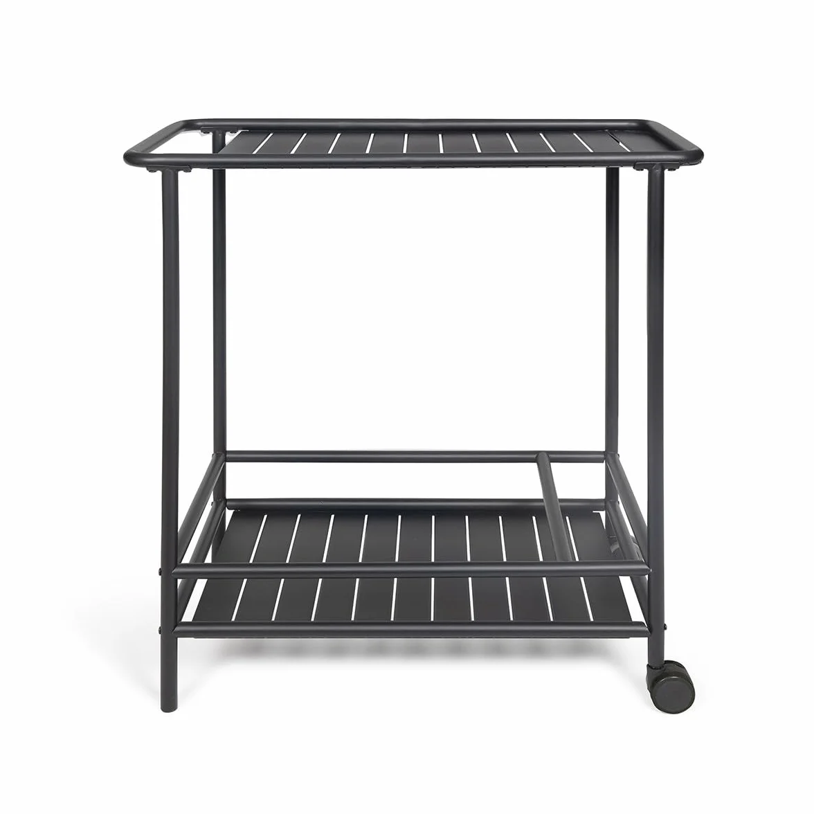 Livoo Desserte de Jardin GS163C 66x42 cm Acier 2 roulettes