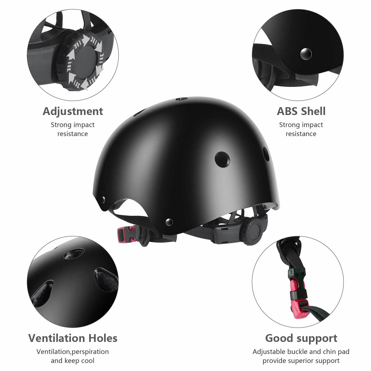 Jim's Store Casque Protection Enfant Vélo Kit de Protection Roller Enfant Casque Ajustable Coudières Genouillère Protège-Poignets Ensemble de Protection enfant Sport Skateboard Velo Roller Patin Trottinette