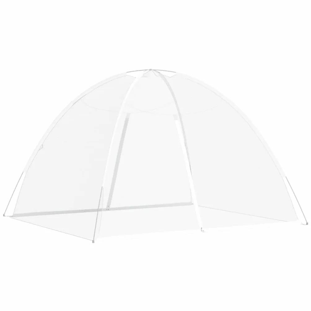 vidaXL Moustiquaire mongole avec Portes 220 Maille Blanc 200x180x135cm