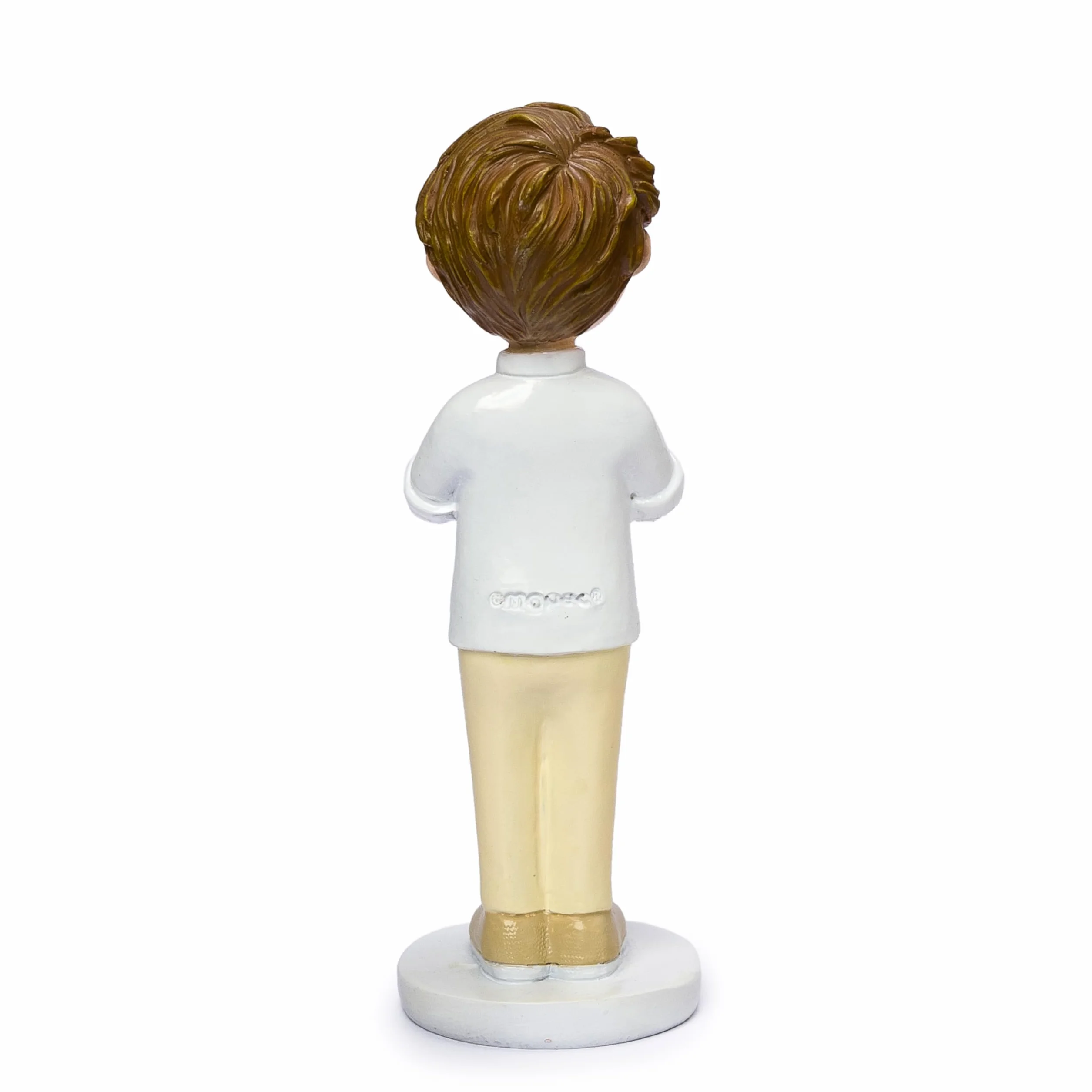 Mopec Y100 Figurine gâteau communion enfant Bible 13 cm