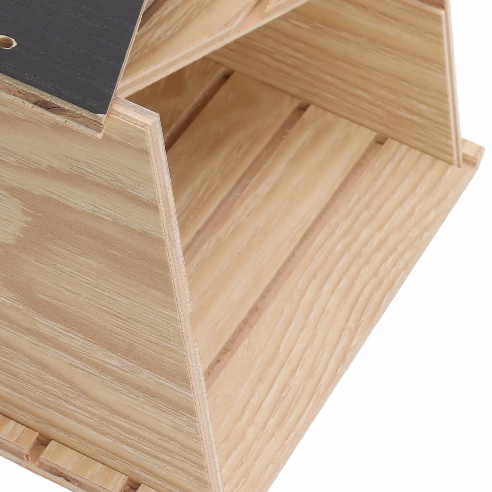 TOPINCN Bat House Double Chambre Résistant aux Intempéries Fabriqué à la Main pour Jardin Extérieur