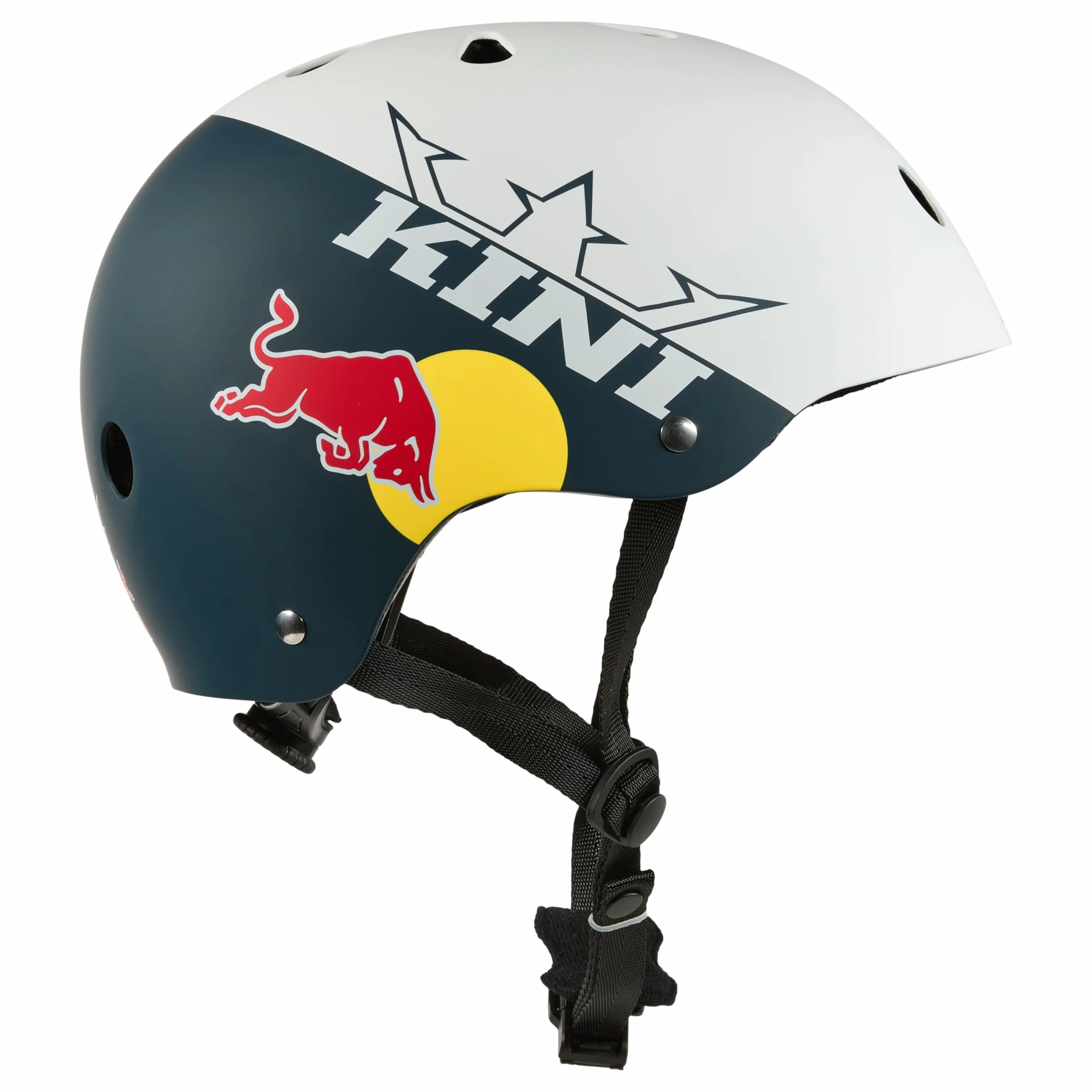BB Kini Red Bull 1.0 Casque de VTT Bleu Blanc Taille M 56-60 cm