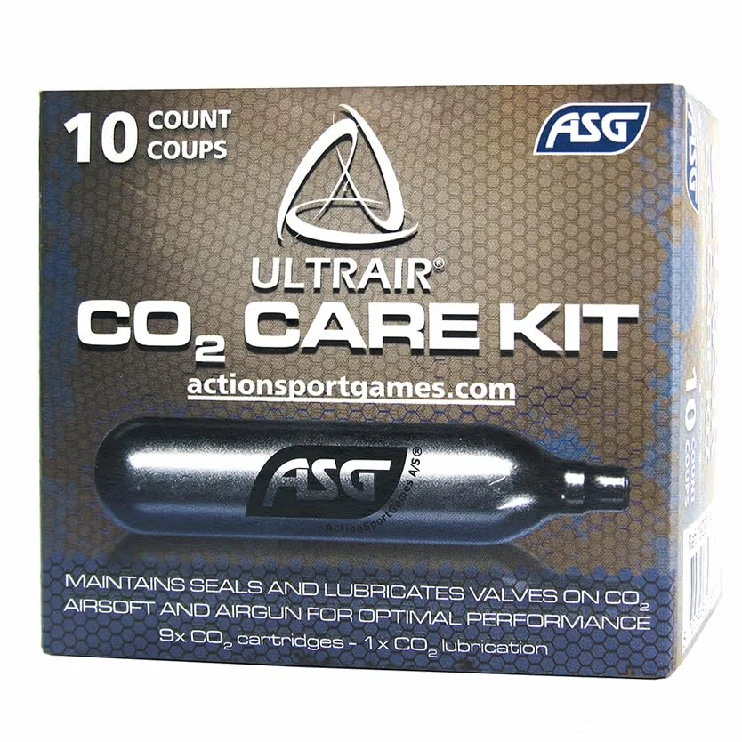 Cylindres CO2 9+1 avec lubrifiant Cartouches CO2 additifs airsoft plombs air comprimé
