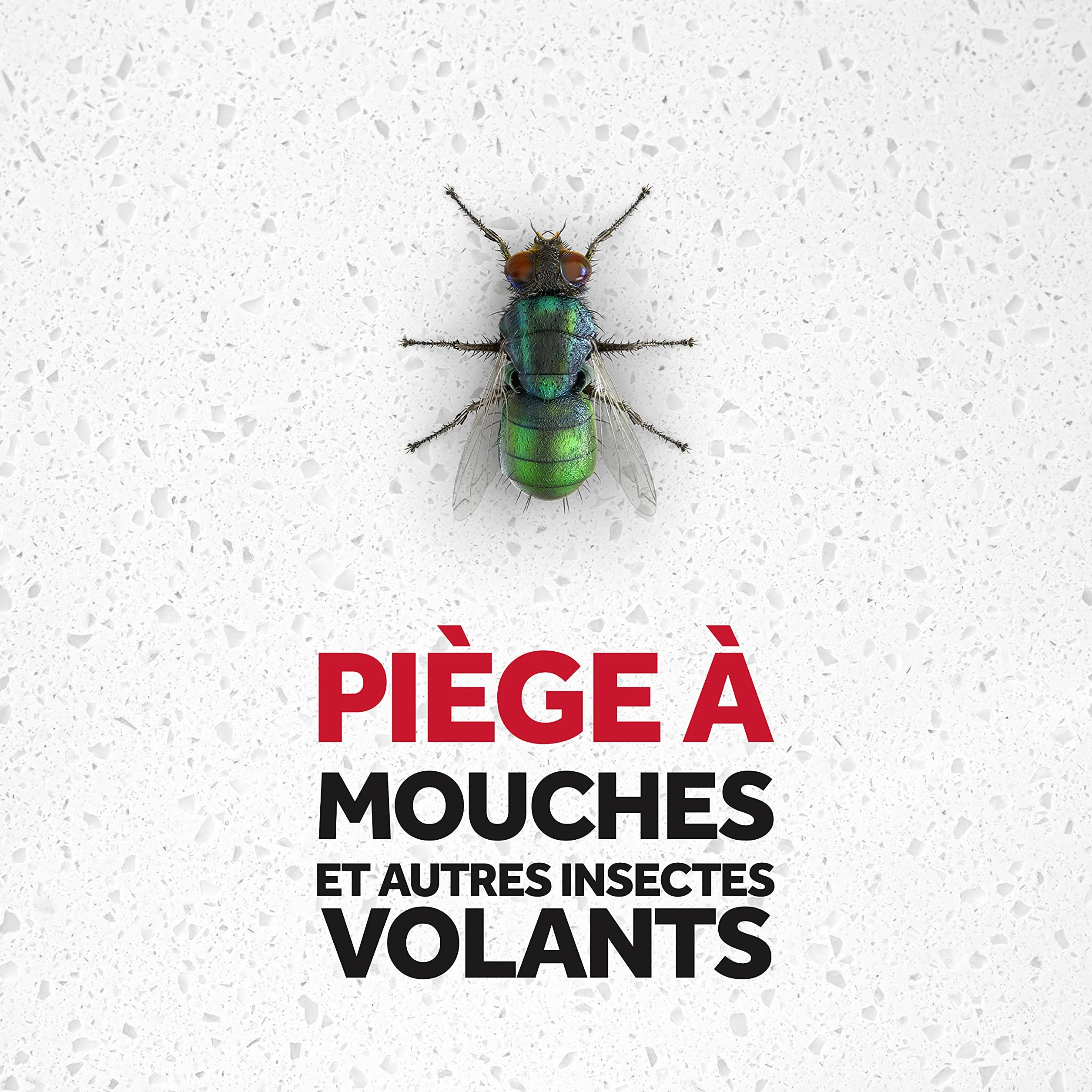 Raid Rubans Attrape-Mouches 4 Pièces Sans Insecticides 8 Semaines