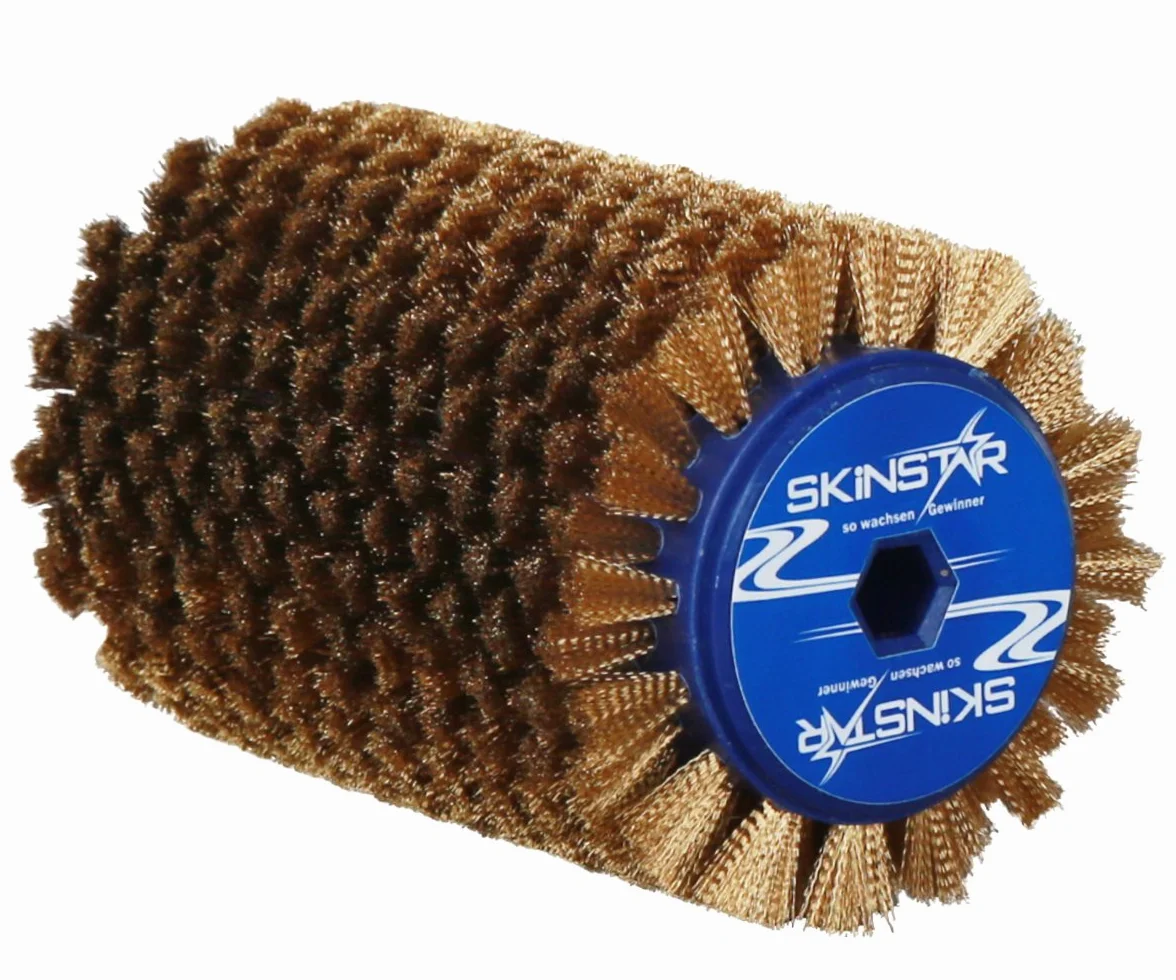 SkinStar Complet Brosses Set Brosse de Rotor Vitesse Bâton Brosse Kupfer-Bronze