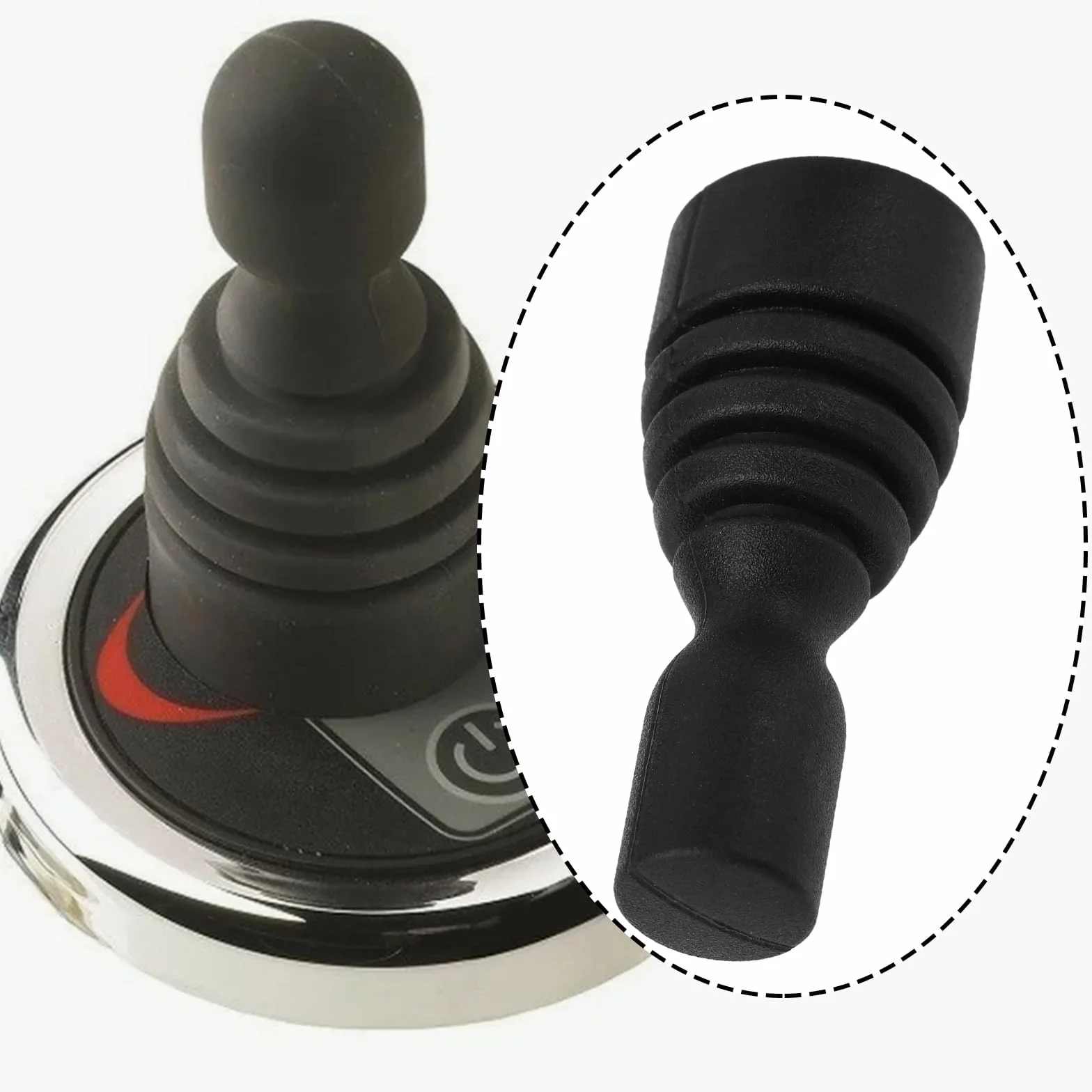 Manette de Propulseur d'étrave en Caoutchouc Compatible avec Vetus BPJR BPAJ BPJSTA BPJE BPJE2