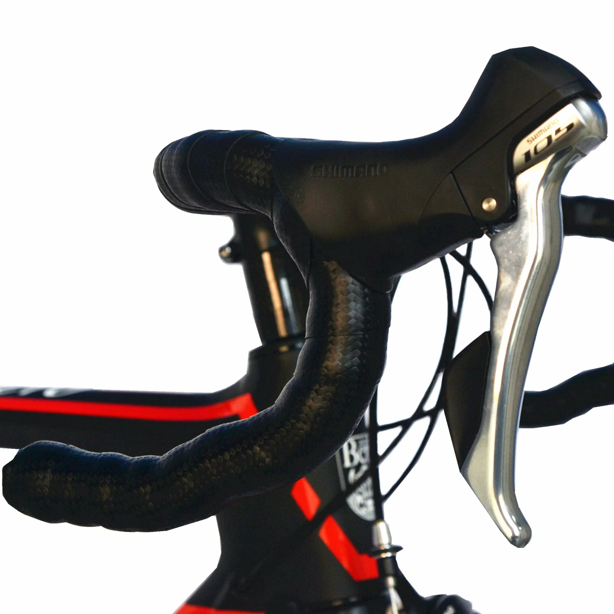 Shimano 105 700C Vélo de Route Carbone T800-M40 11S 5800 Cadre Aero 18,3 LB 500 mm Noir Rouge
