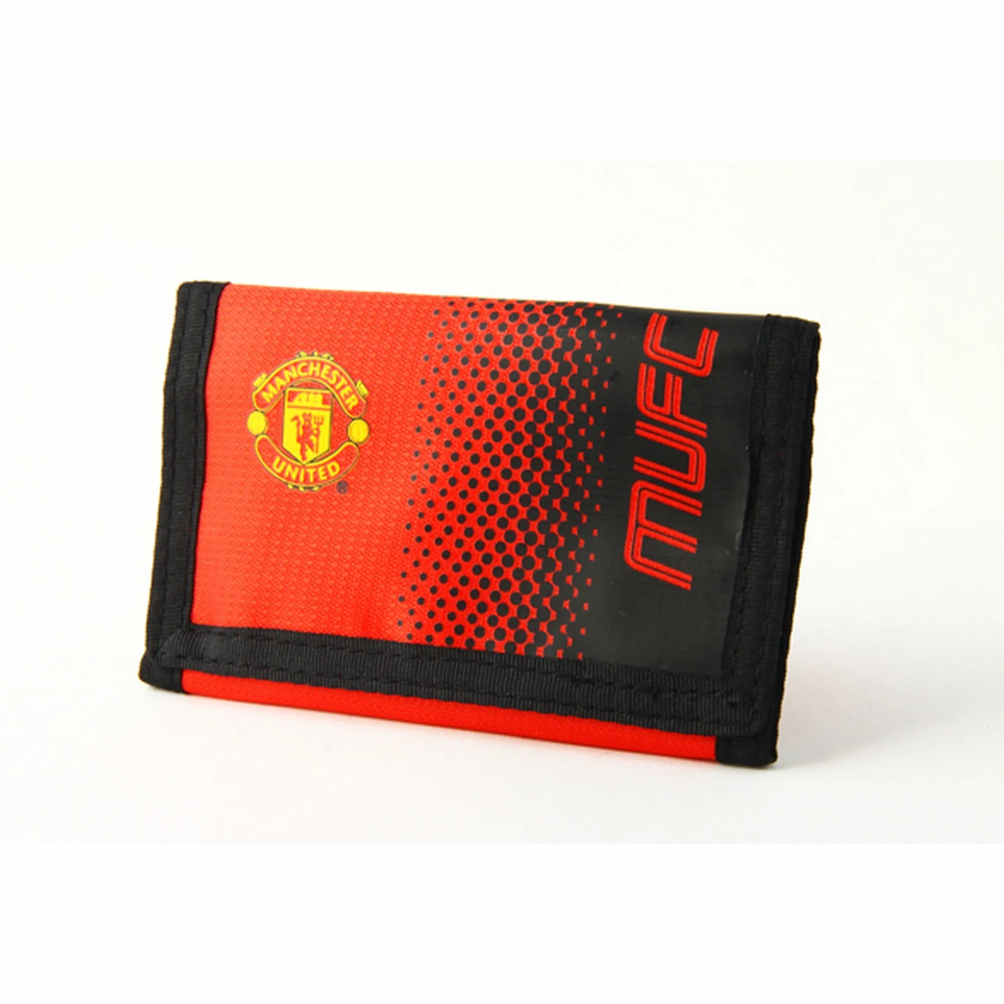 Manchester United FC Fade Design Officiel Portefeuille Nouveaux