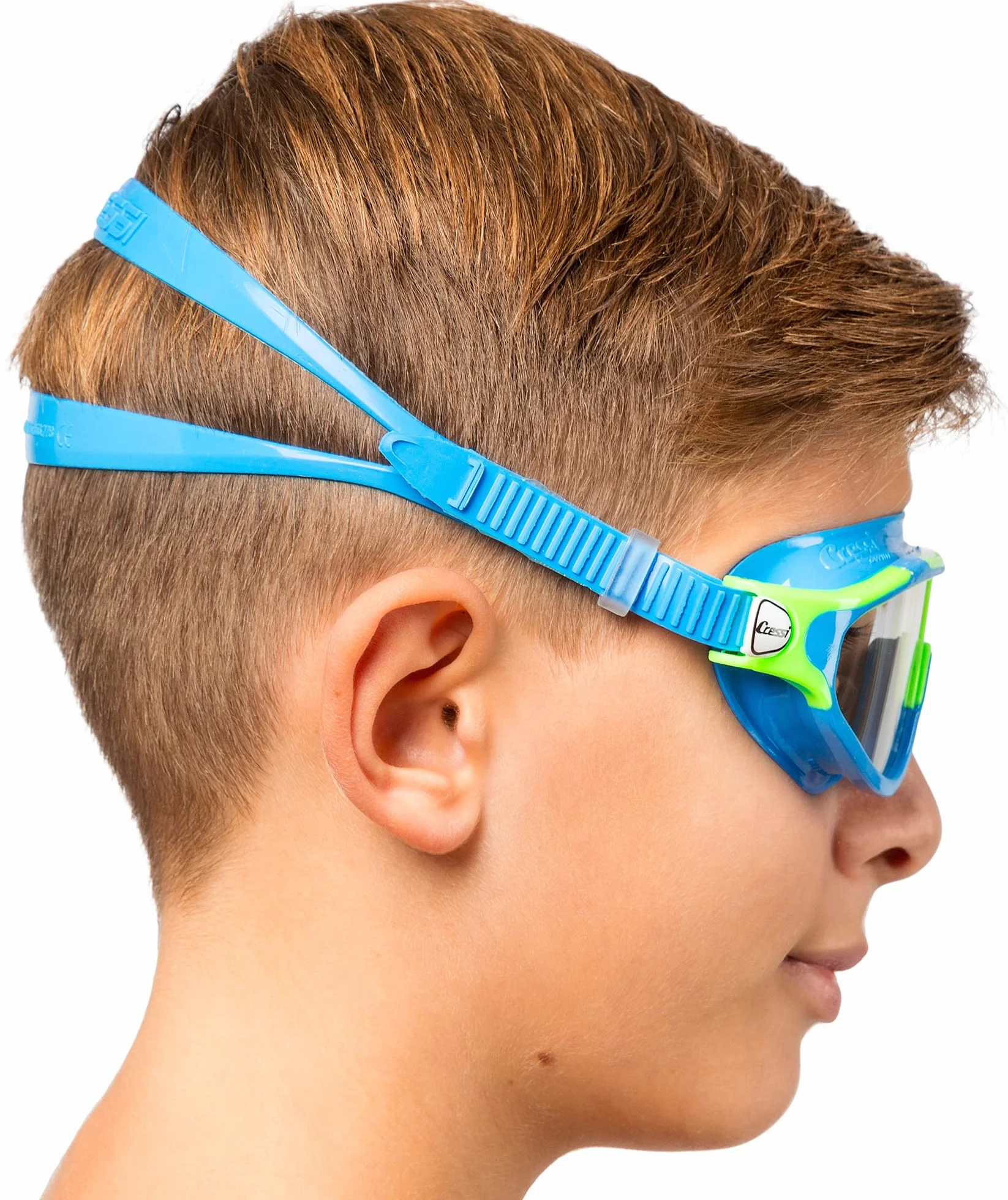 CRESSI Baloo King Goggles Lunettes Natation Verre Unique Piscine Snorkeling Junior Unisexe
