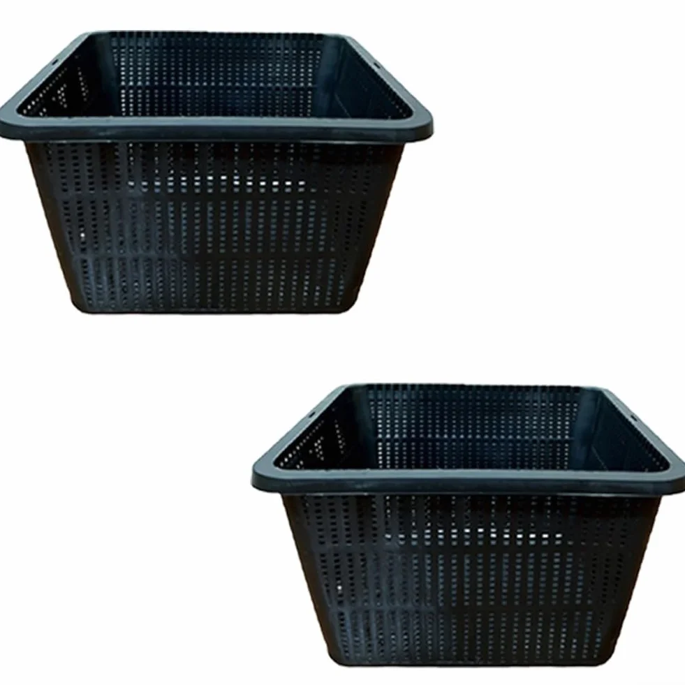 Lot de 4 paniers de plantes hydroponiques en maille pour DWC et culture drainage