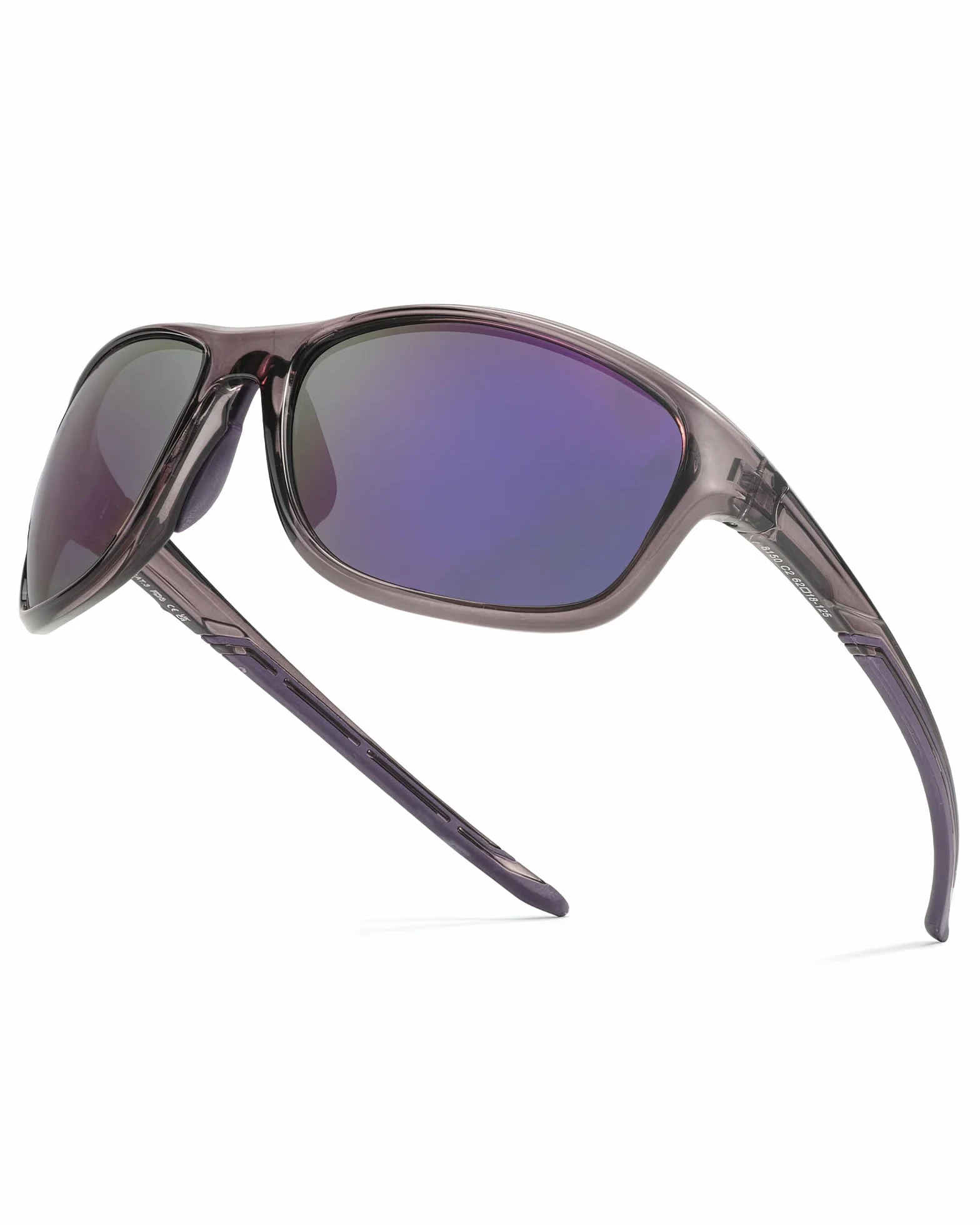 Myiaur Lunettes de soleil de sport polarisées pour femme – Monture incassable légère protection UV400 pour cyclisme, course à pied, pêche