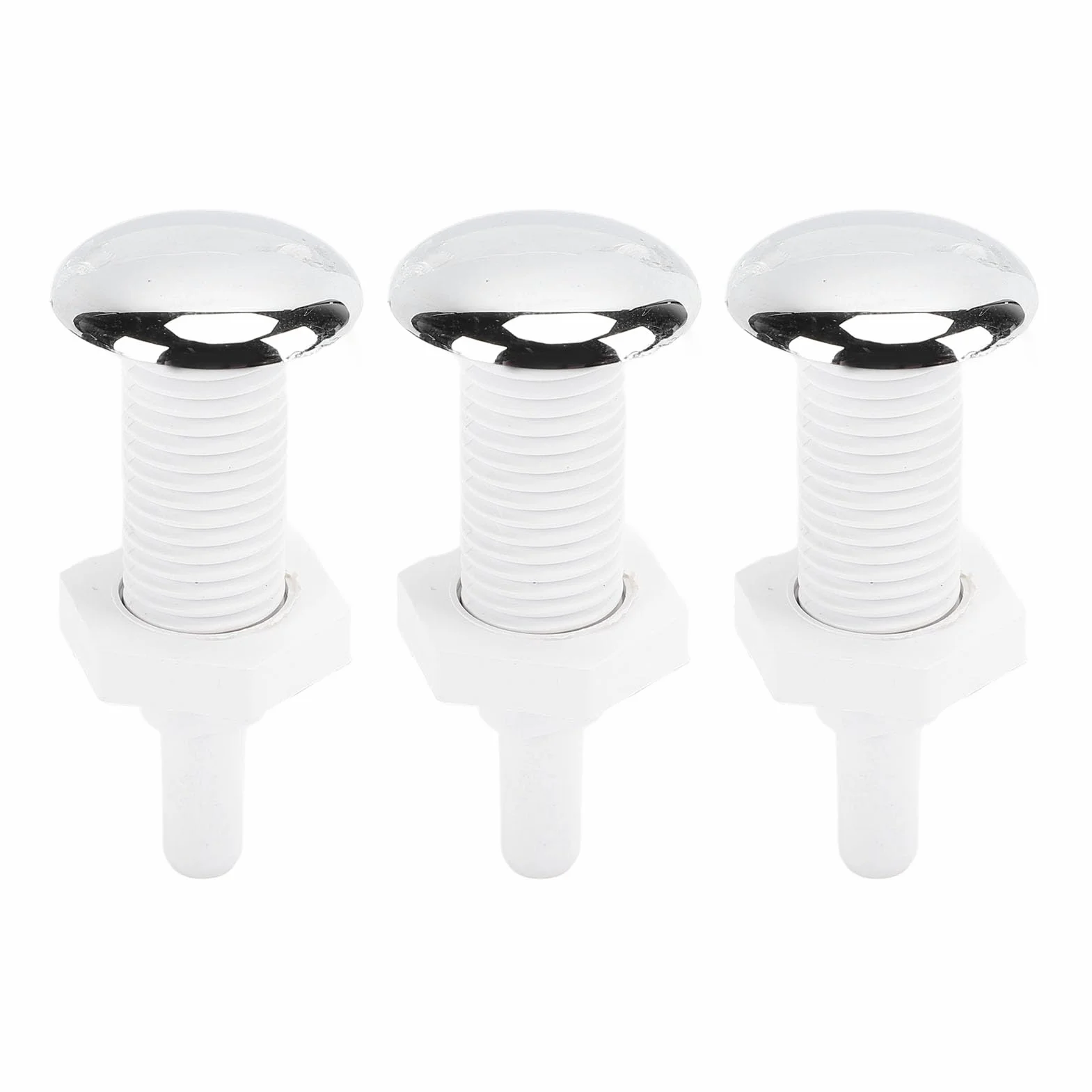 Buses d'air en PVC pour baignoire 30 mm - Lot de 3 rechange jacuzzi piscines