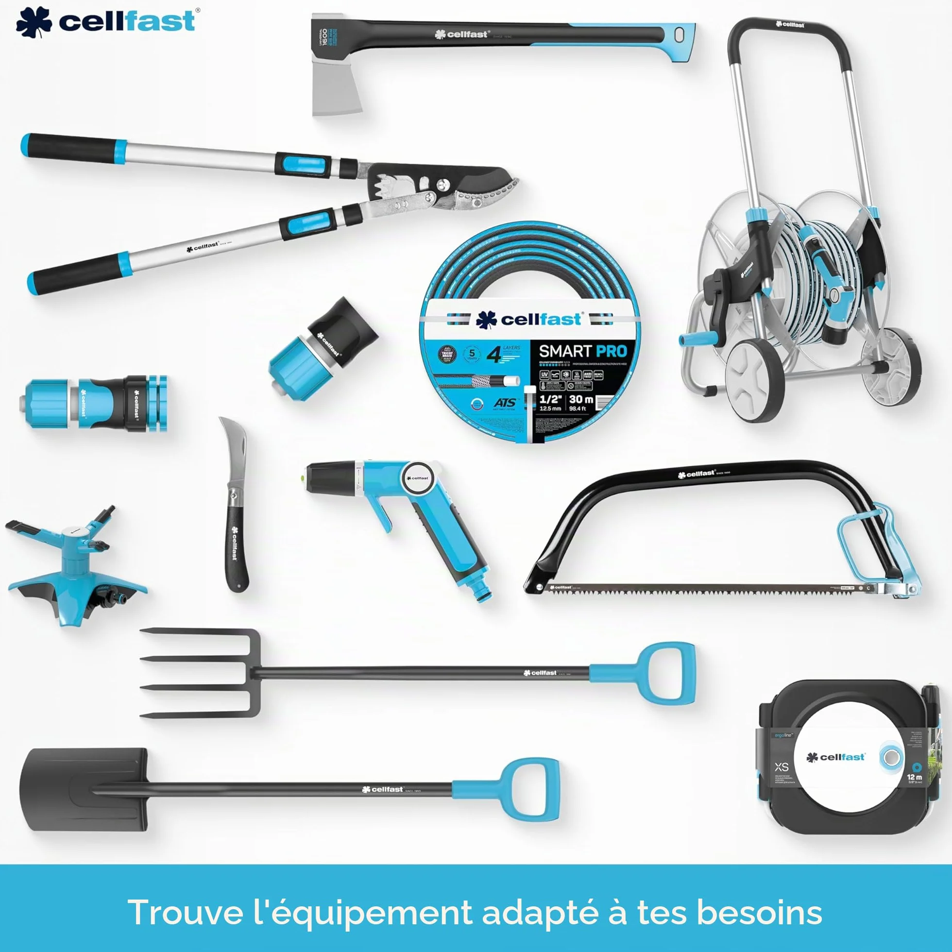 Cellfast Gartenschlauch 1/2" 20m vert
