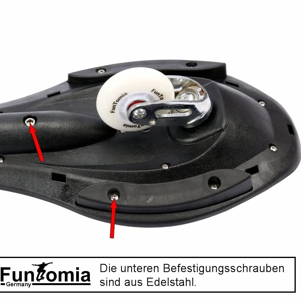 FunTomia® Waveboard Charge Max 120 kg, avec roulement Mach1 + Sac et CD Inclus