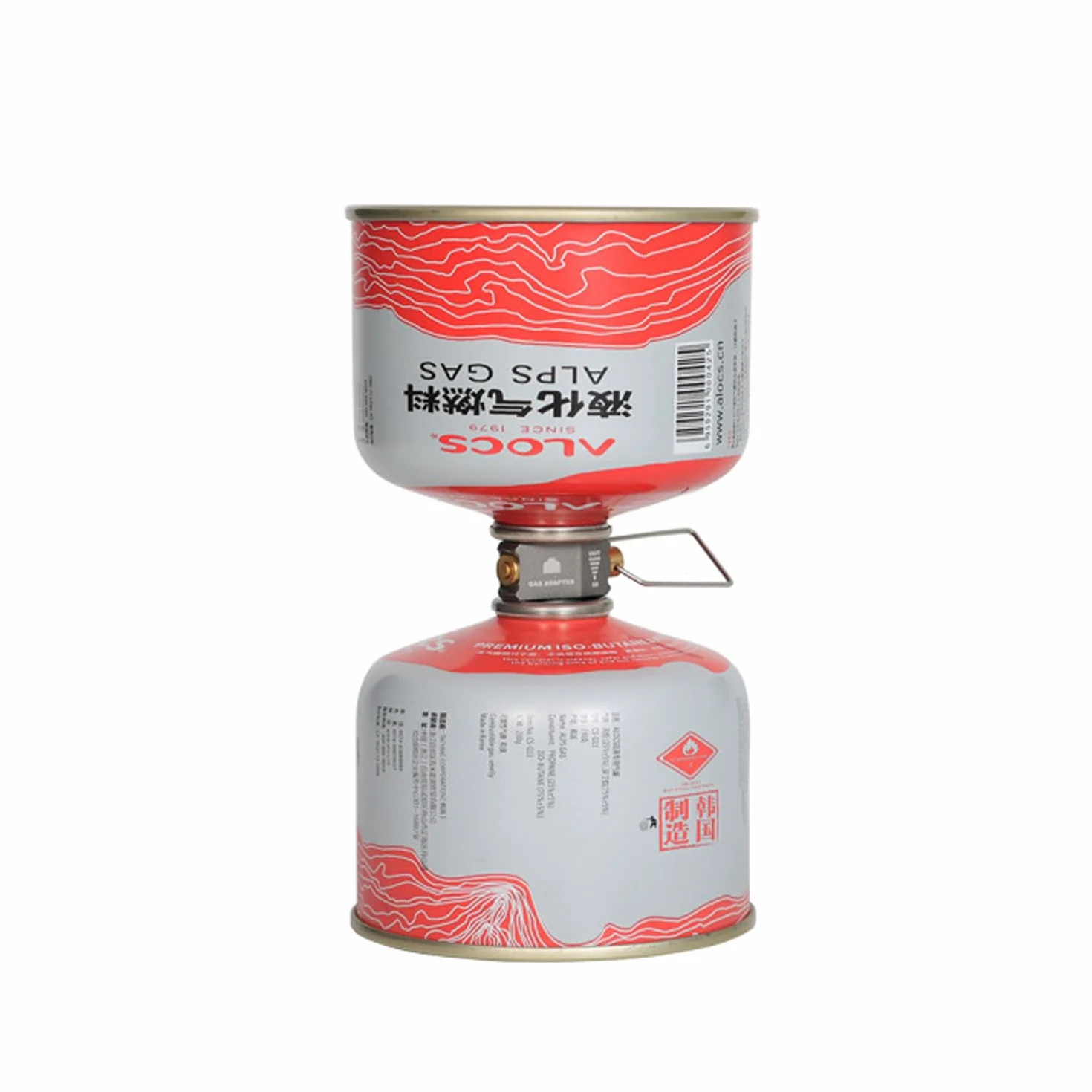 Hamans Adaptateur de Recharge de bidon de gaz Portable pour l'extérieur