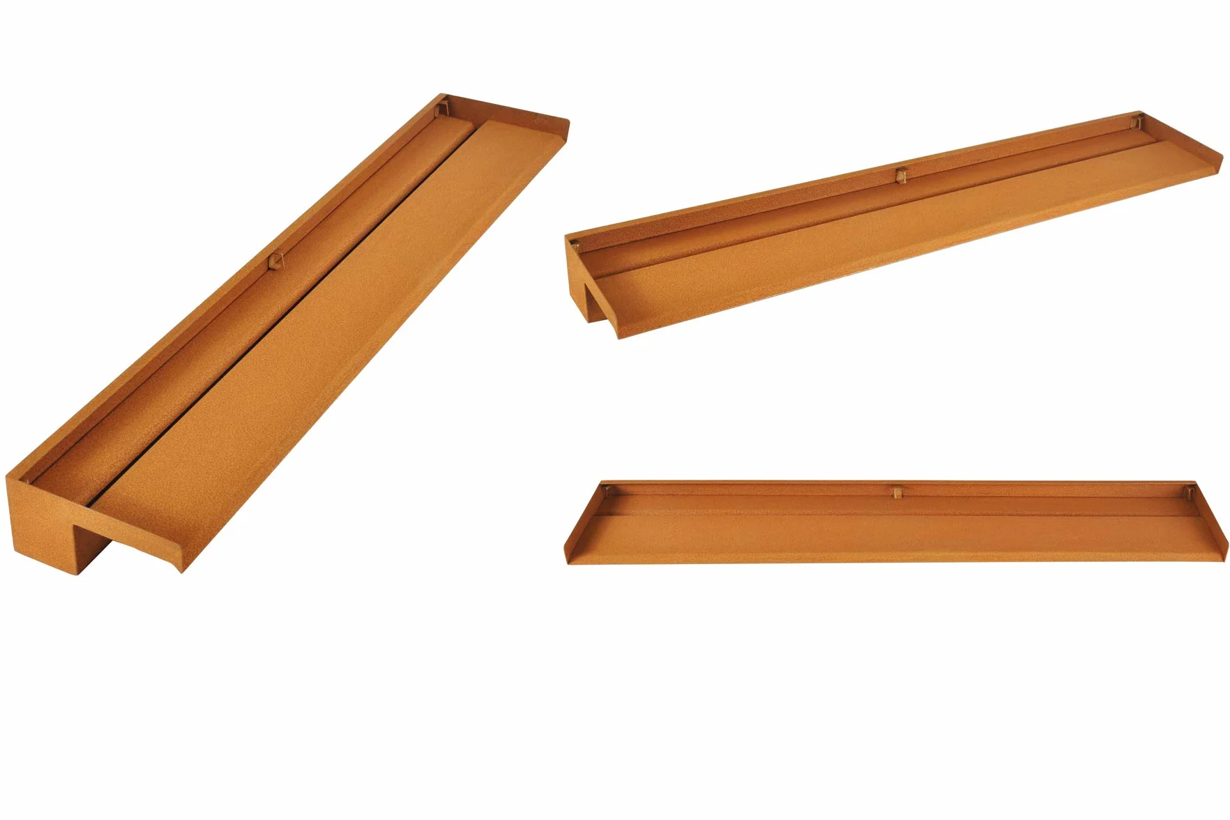 Köhko Cascade Alberta 30 cm Aquafall Jeu d'eau en Acier Corten