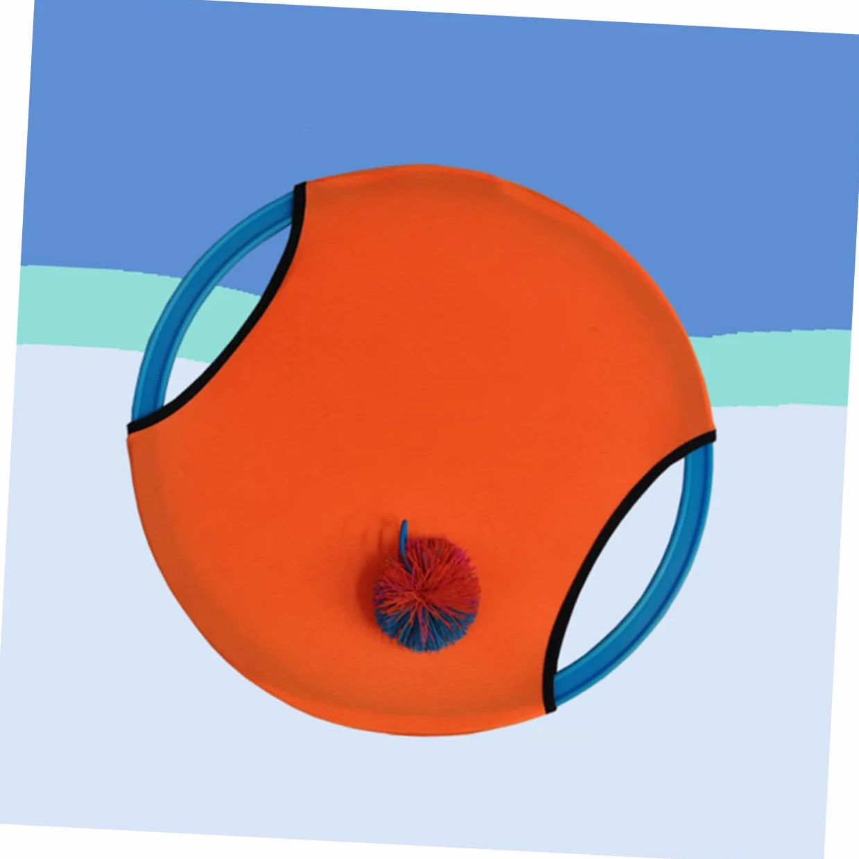 BESPORTBLE 1pièce Raquette À Balle Rebondissante pour Garçon Fille Jouet De Jeu Extérieur Amusant pour Plage Parc Et Écoles Balle Raquette Couleur Aléatoire