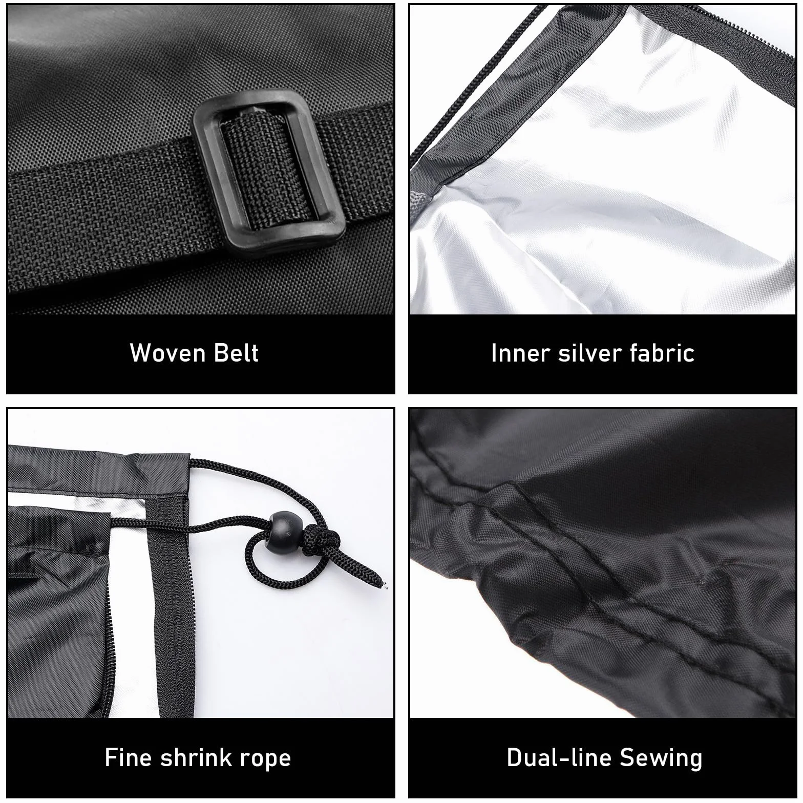 Housse de protection pour table de tennis de table 210D Oxford imperméable